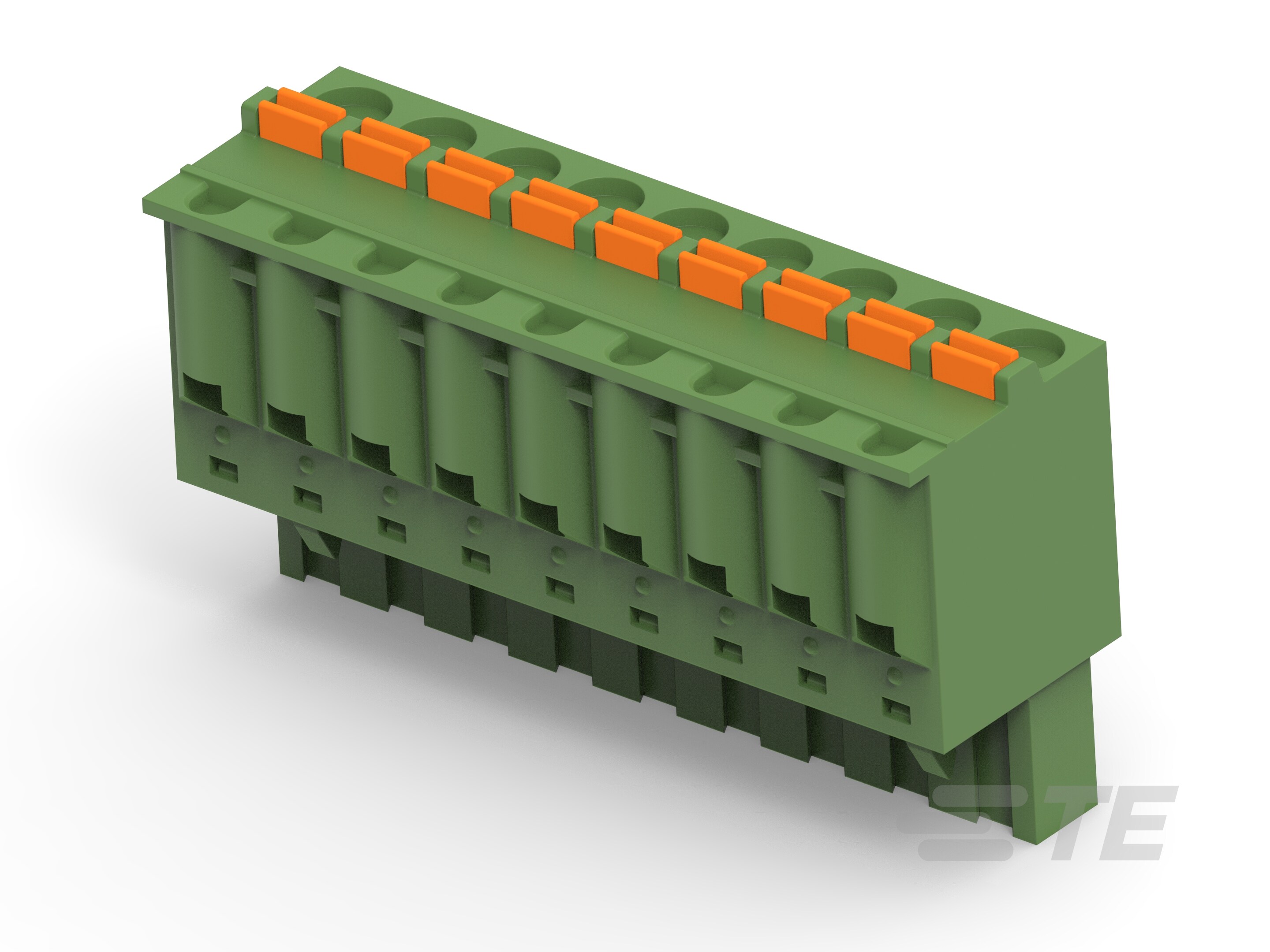 9 POS  SPRING TB PLUG, PITCH 5.08-2385007-9