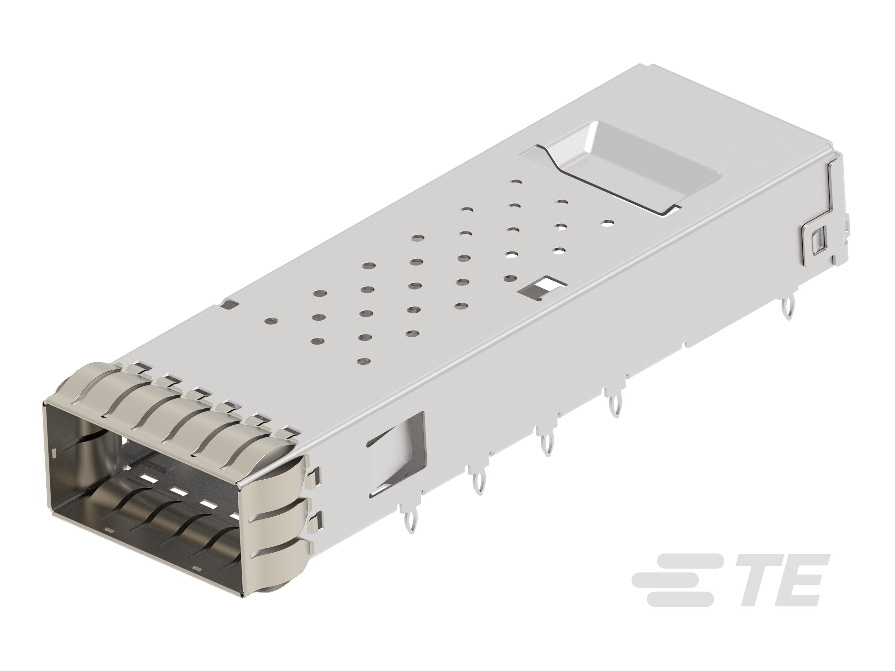 CAGE ASSEMBLY, QSFP112 1X1, SPRING-2385800-1