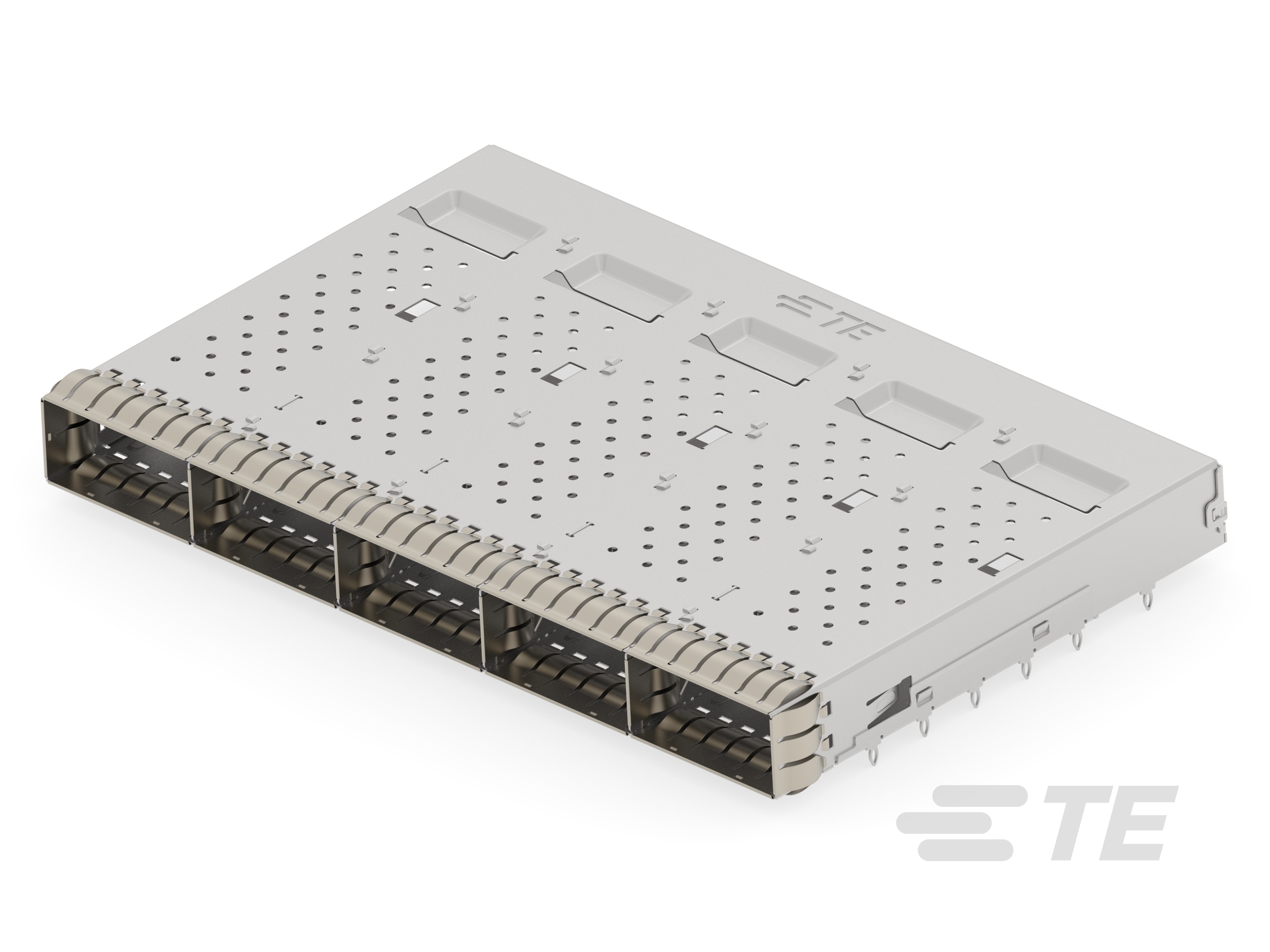 CAGE ASSEMBLY, QSFP112 1X5, SPRING-2386733-1