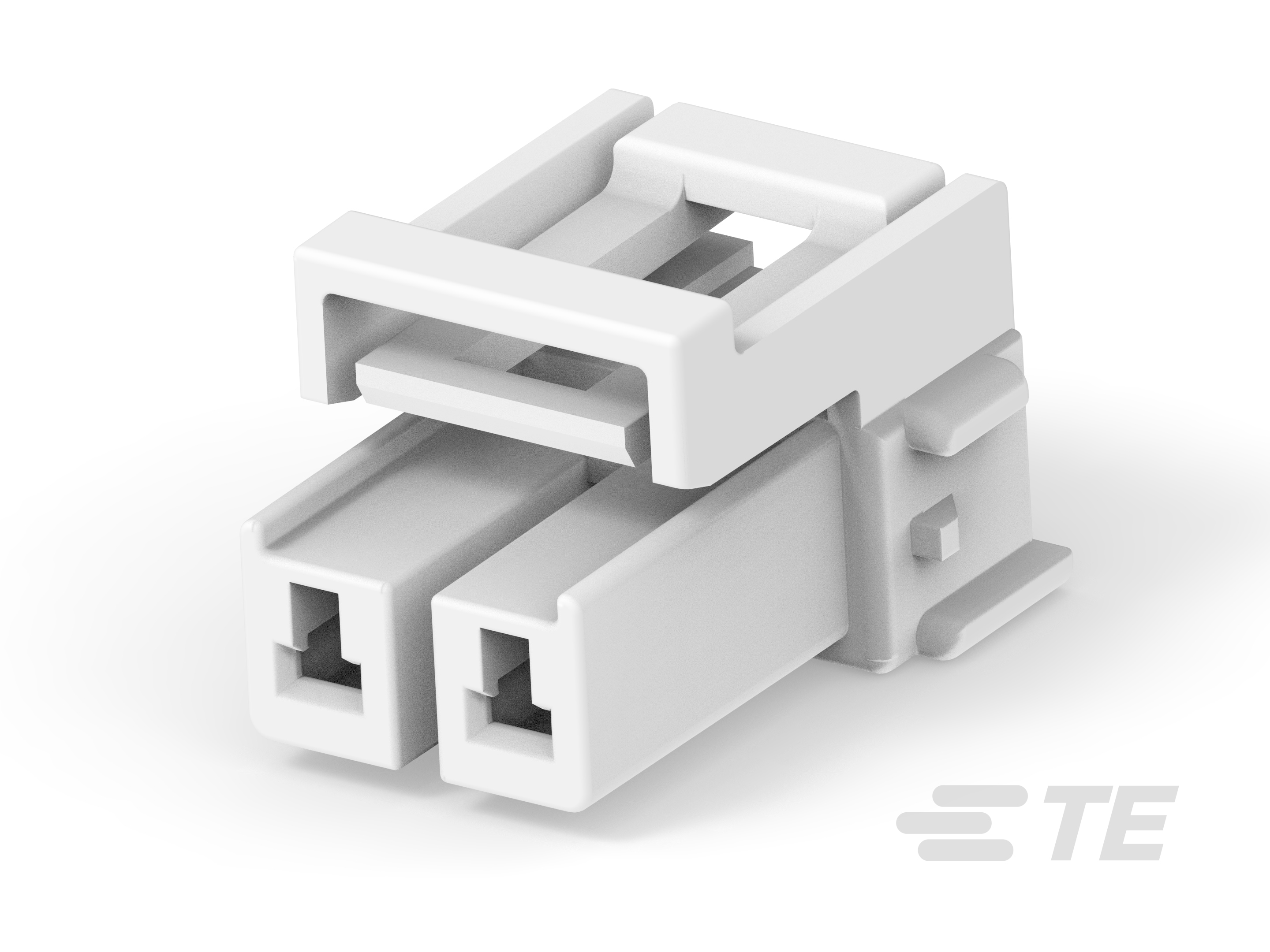 POWER DOUBLE LOCK PLUG HOUSING, 2P-2391516-2