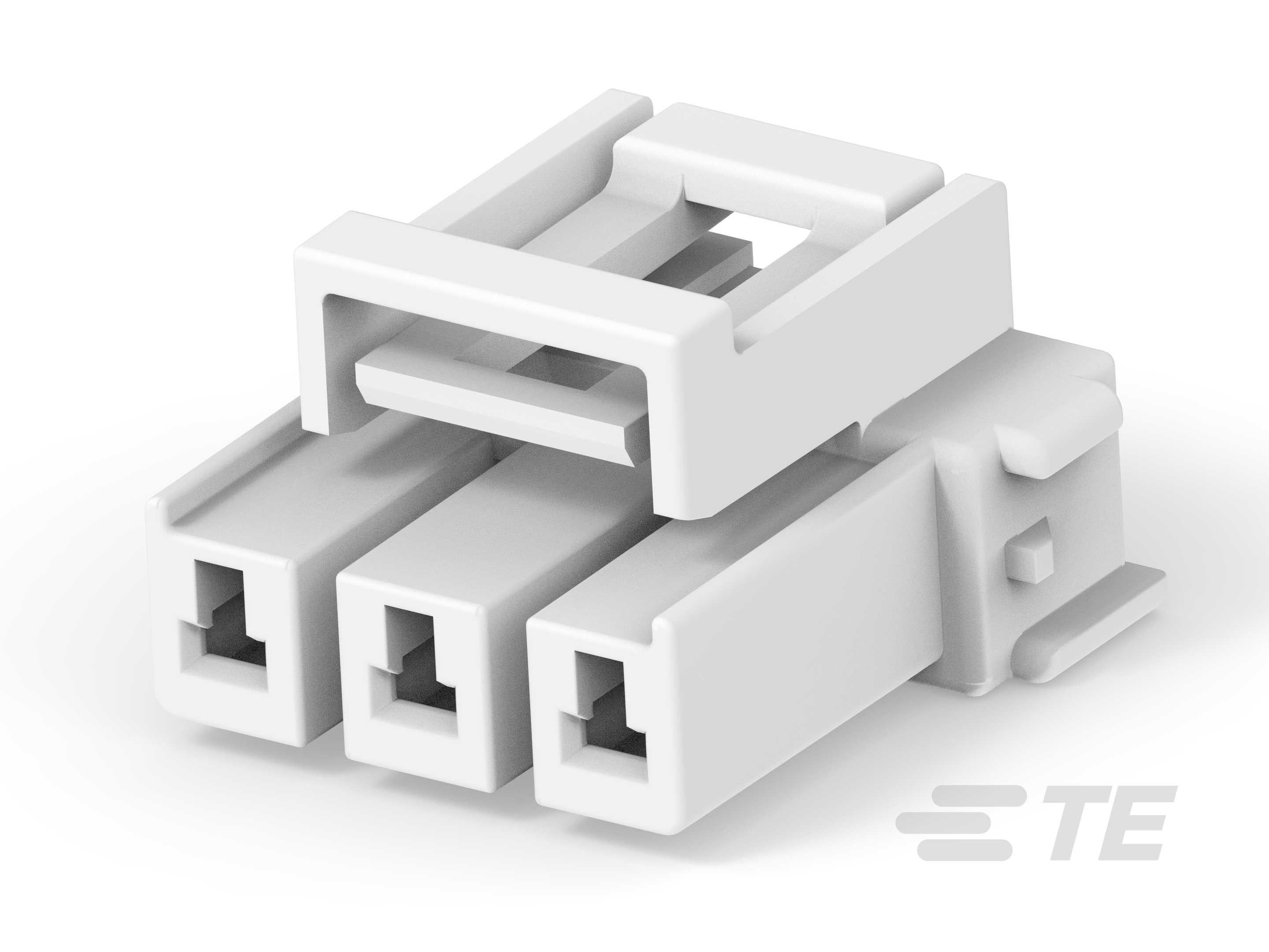 POWER DOUBLE LOCK PLUG HOUSING, 3P-2391516-3