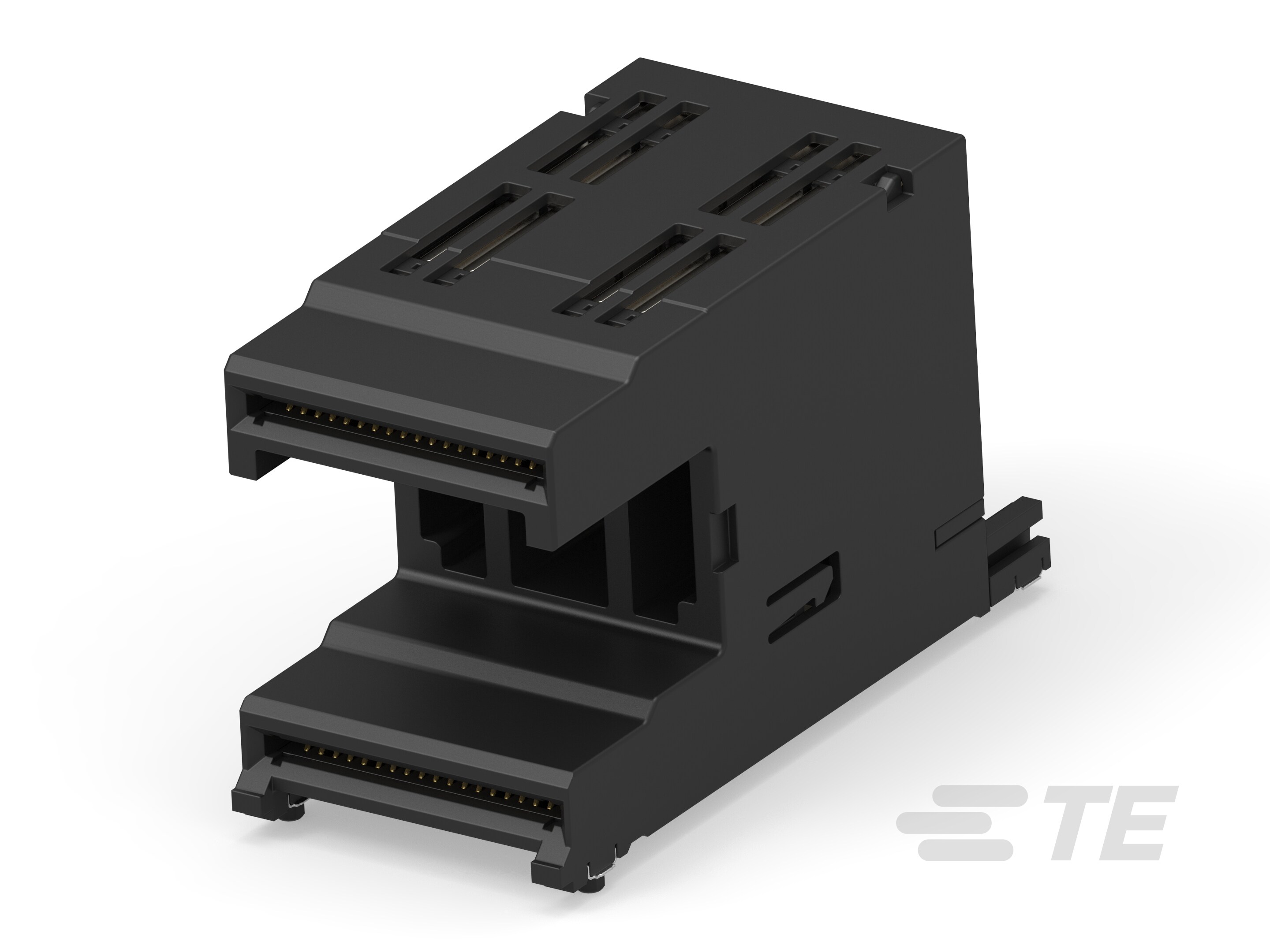 RCPT CONN STACKED QSFP DD 112-2392899-1