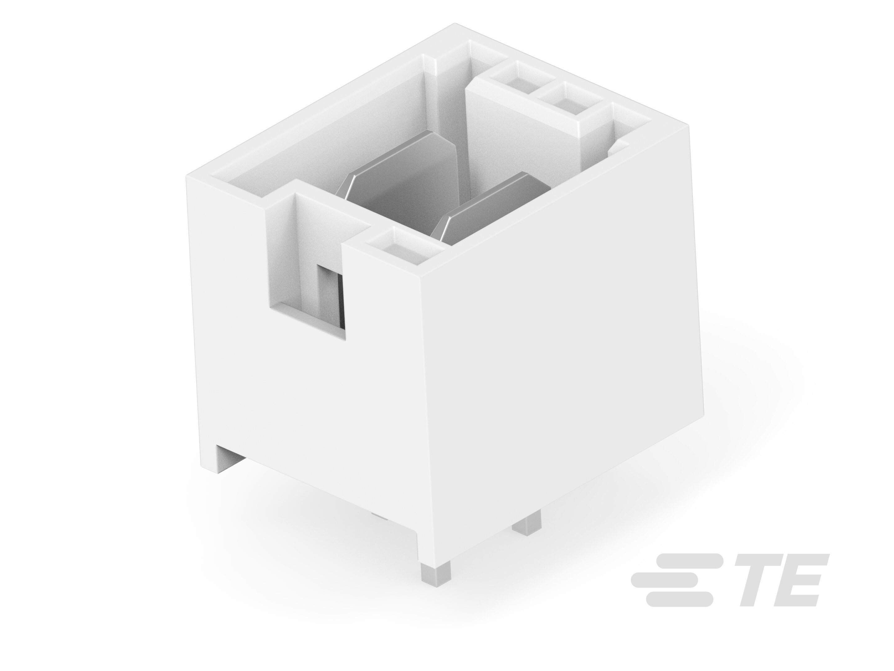 2P, RAST 5 HEADER, DIN, SILVER SHROUDED-2407489-2