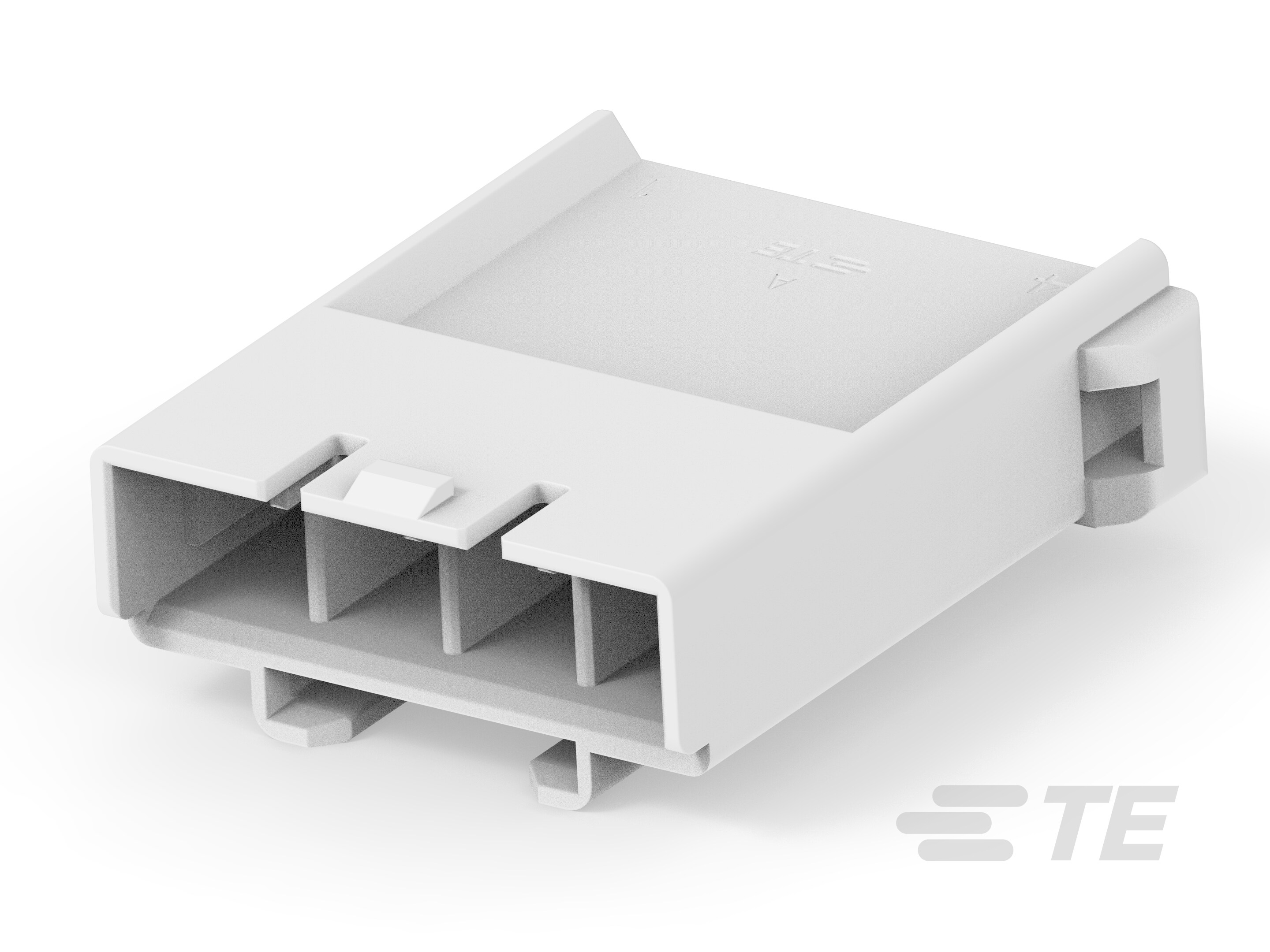 5.0 Power Key WTW Cap HSG, 4P Natural-2430787-1