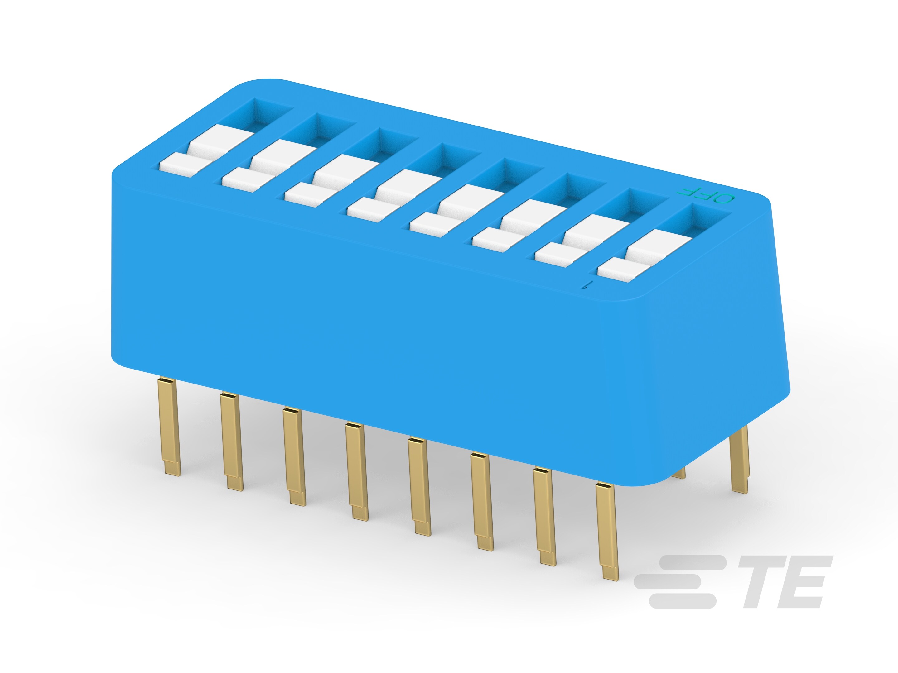 DIP SW 8 POSN W/TAPE AU-2-435668-8