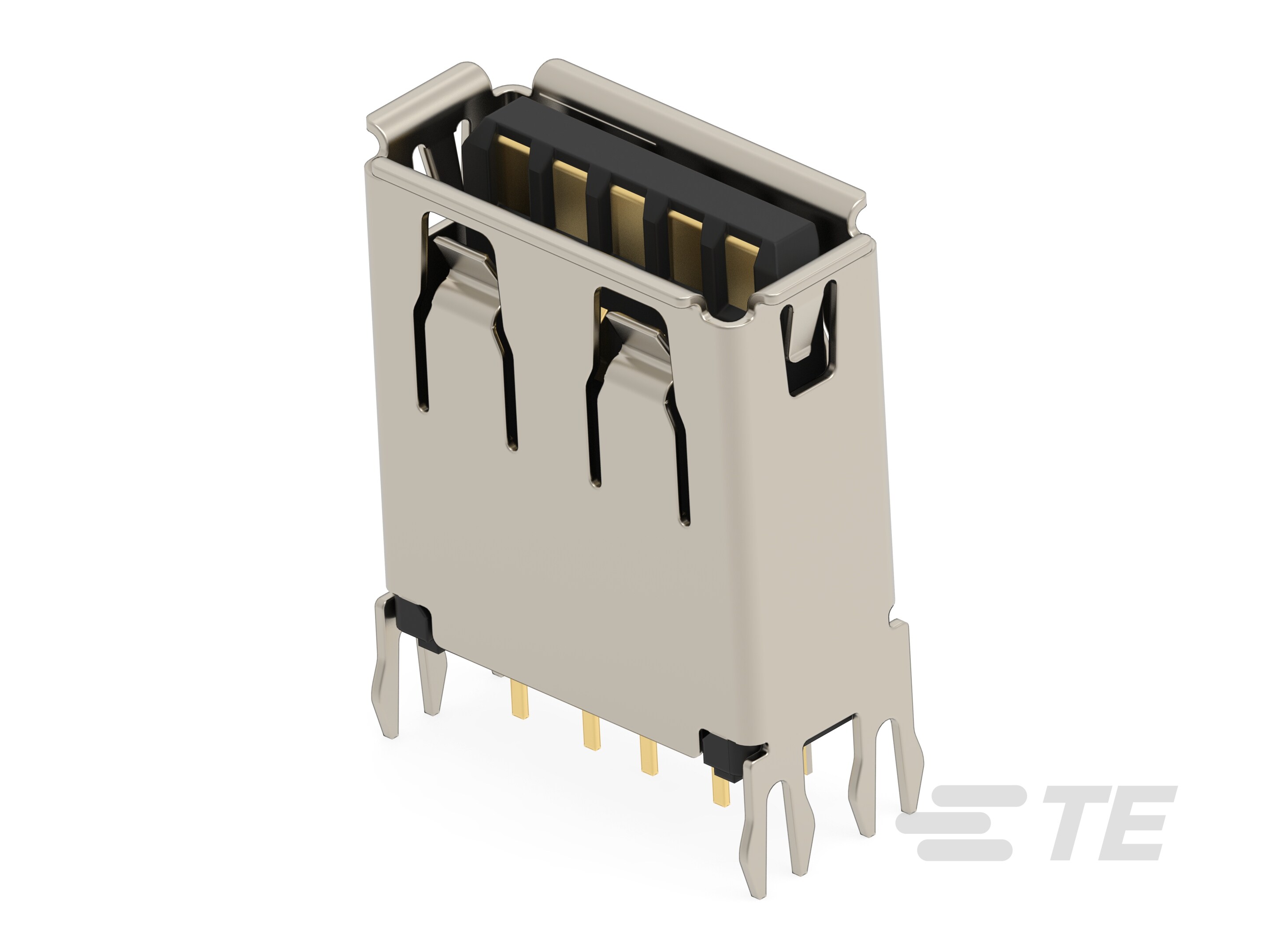 Vertical USB 3.2 A (board lock) GF-2439034-1