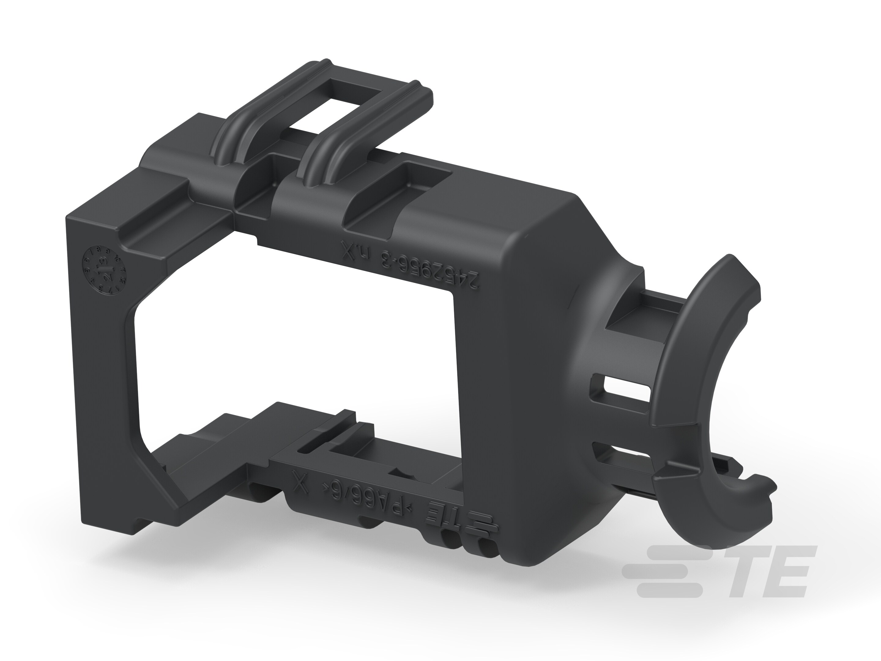 AS16 BACKSHELL, 1P, SMOOTH EXIT, WINDOW-2452956-3
