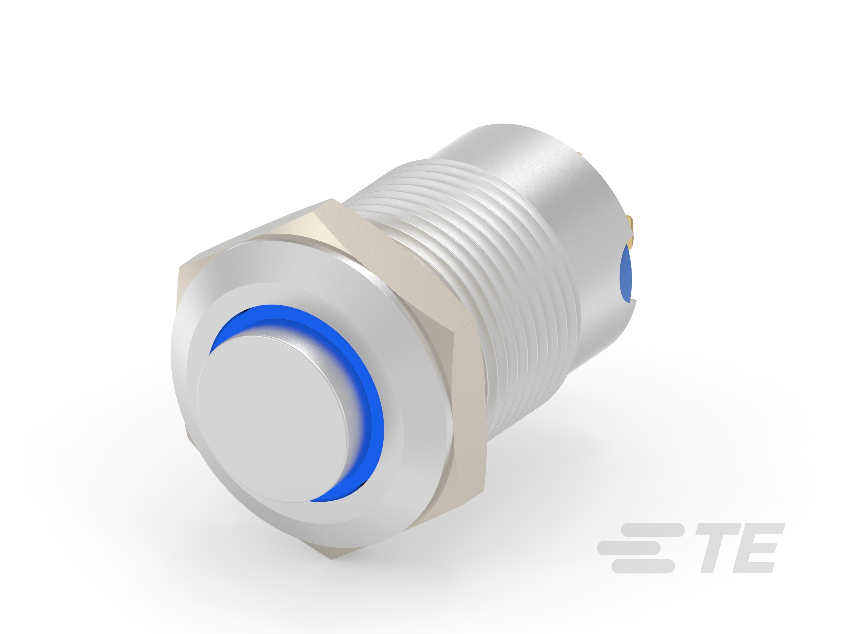 AV12 SPM 0.1A/24VDC Blue LED 24V-1-2474606-0