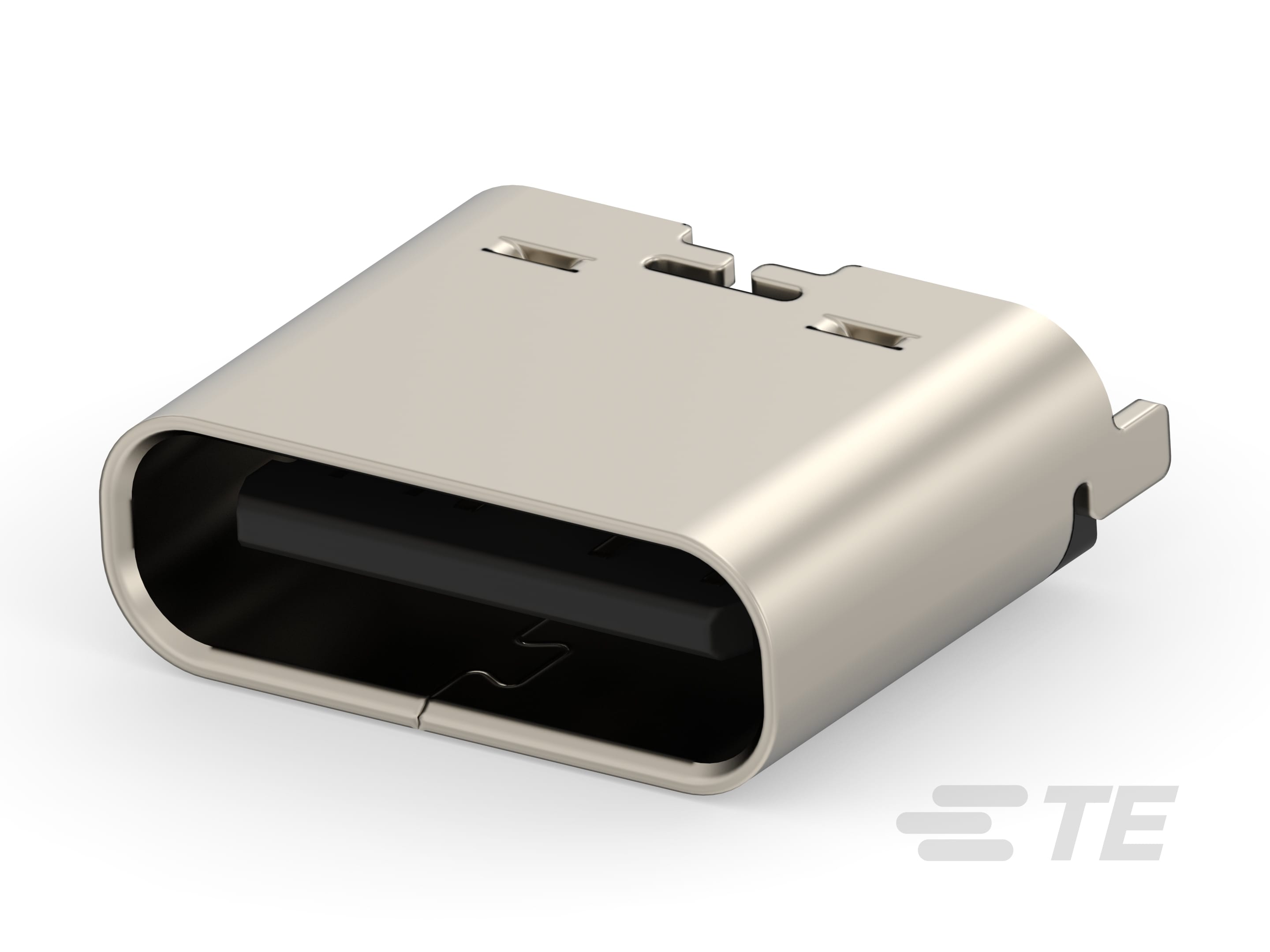 USB C Charge-only,6 Pin, Vertical, Long-2480790-1