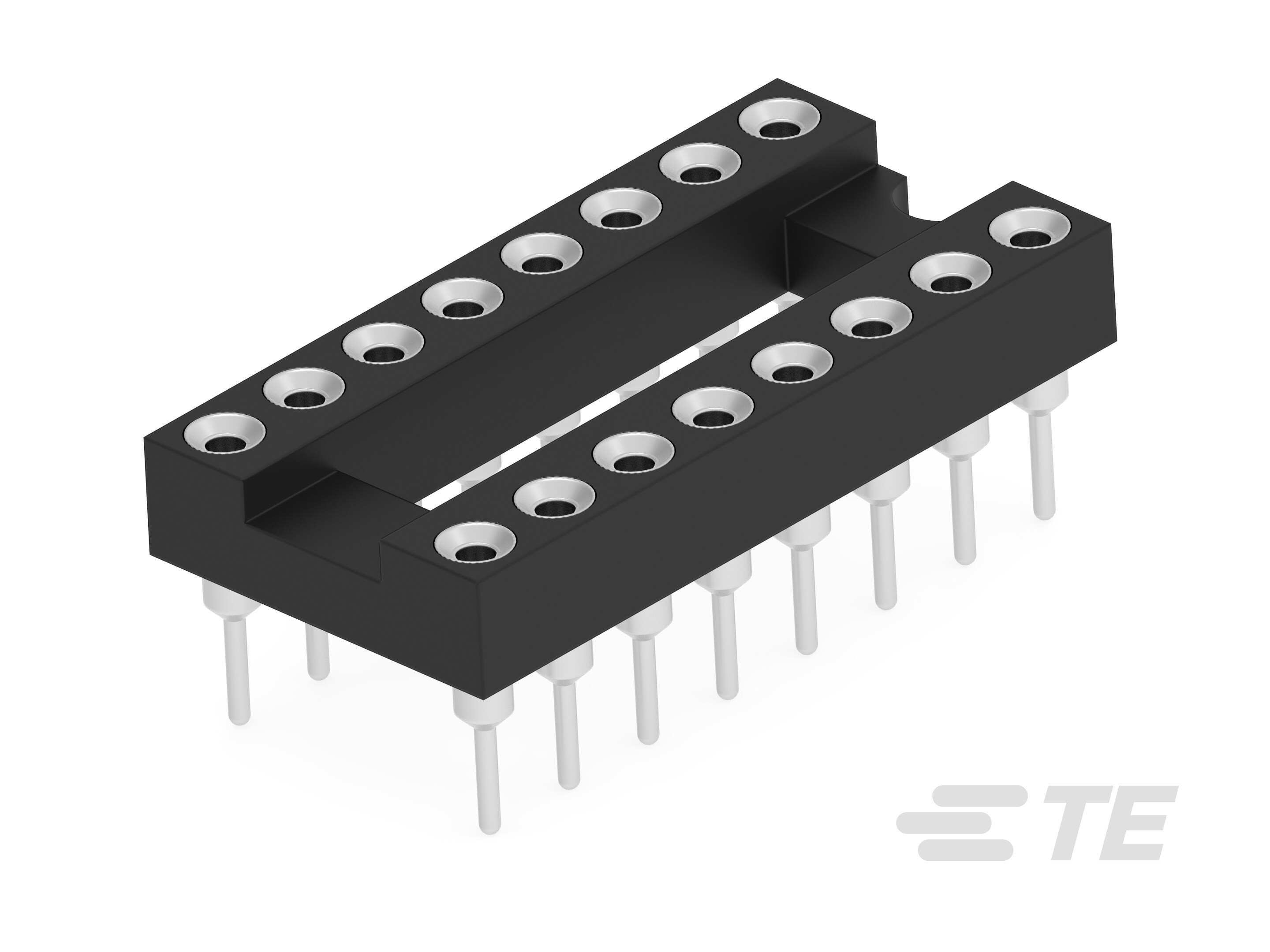 DIP IC SOCKET 16P,Sn-2485264-3