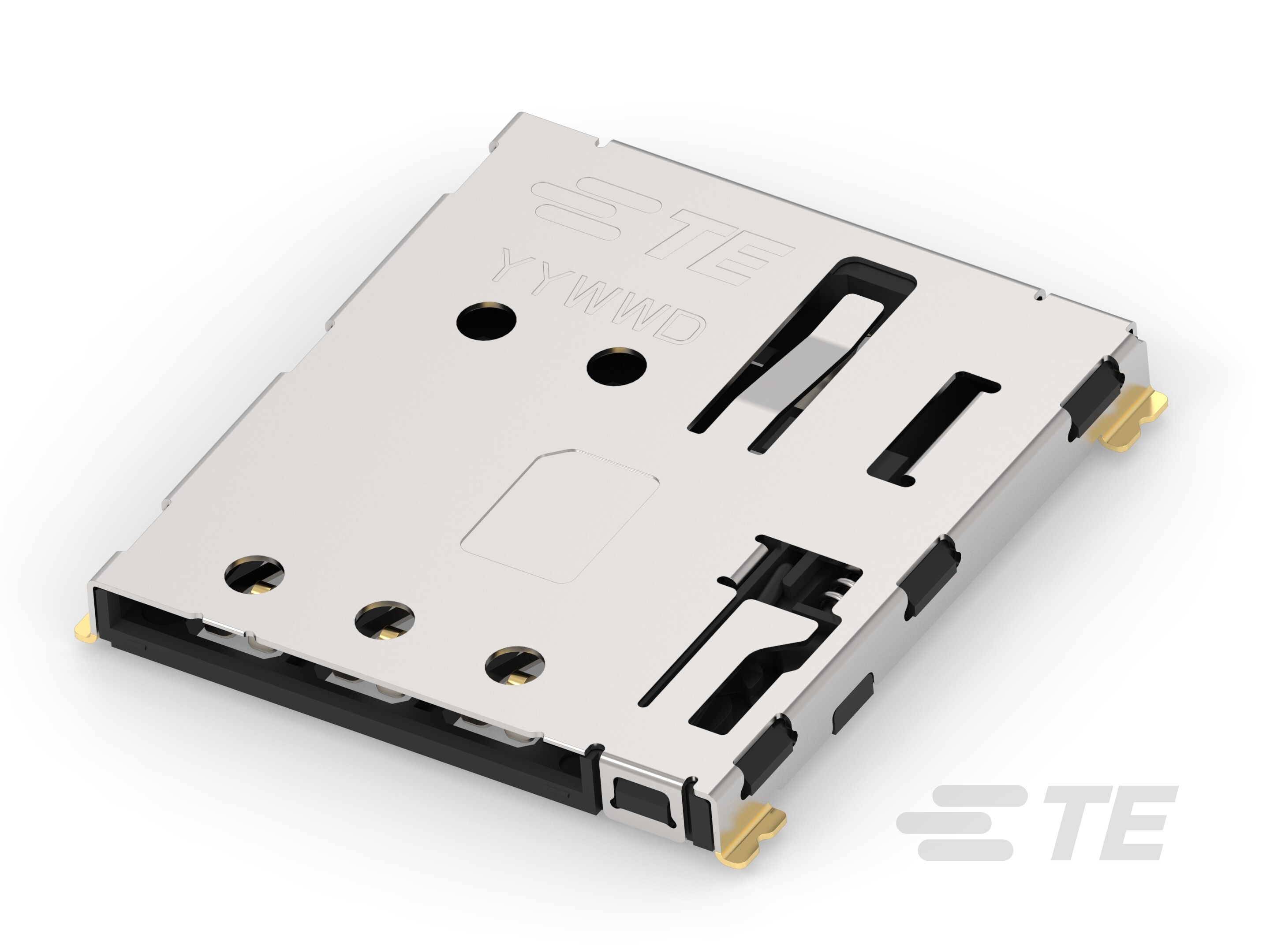 Nano SIM card push push type 1.37H-2490448-1