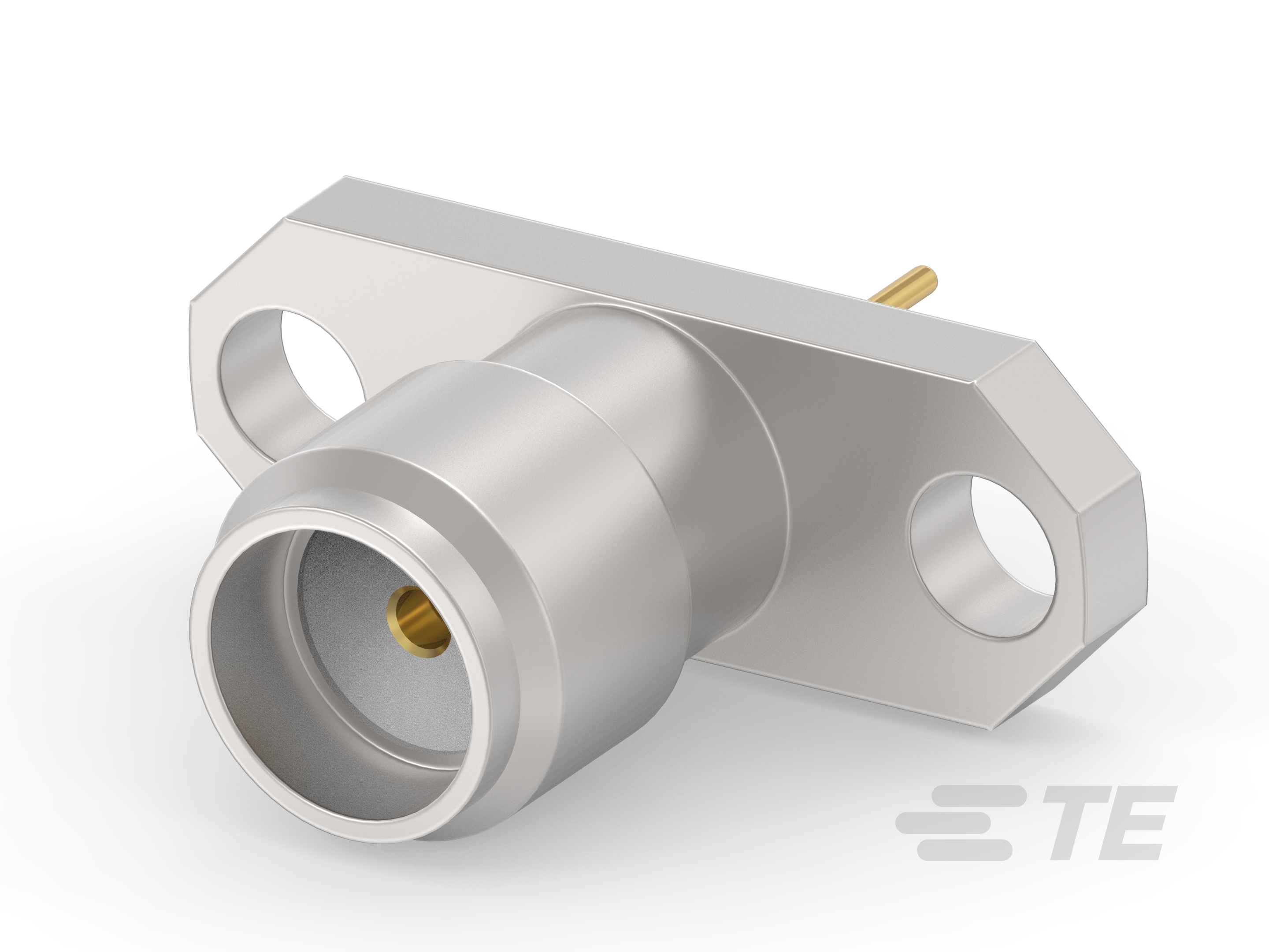 SMA Jack Hermetic 2-Hole Flange EMI Gskt-2491393-1