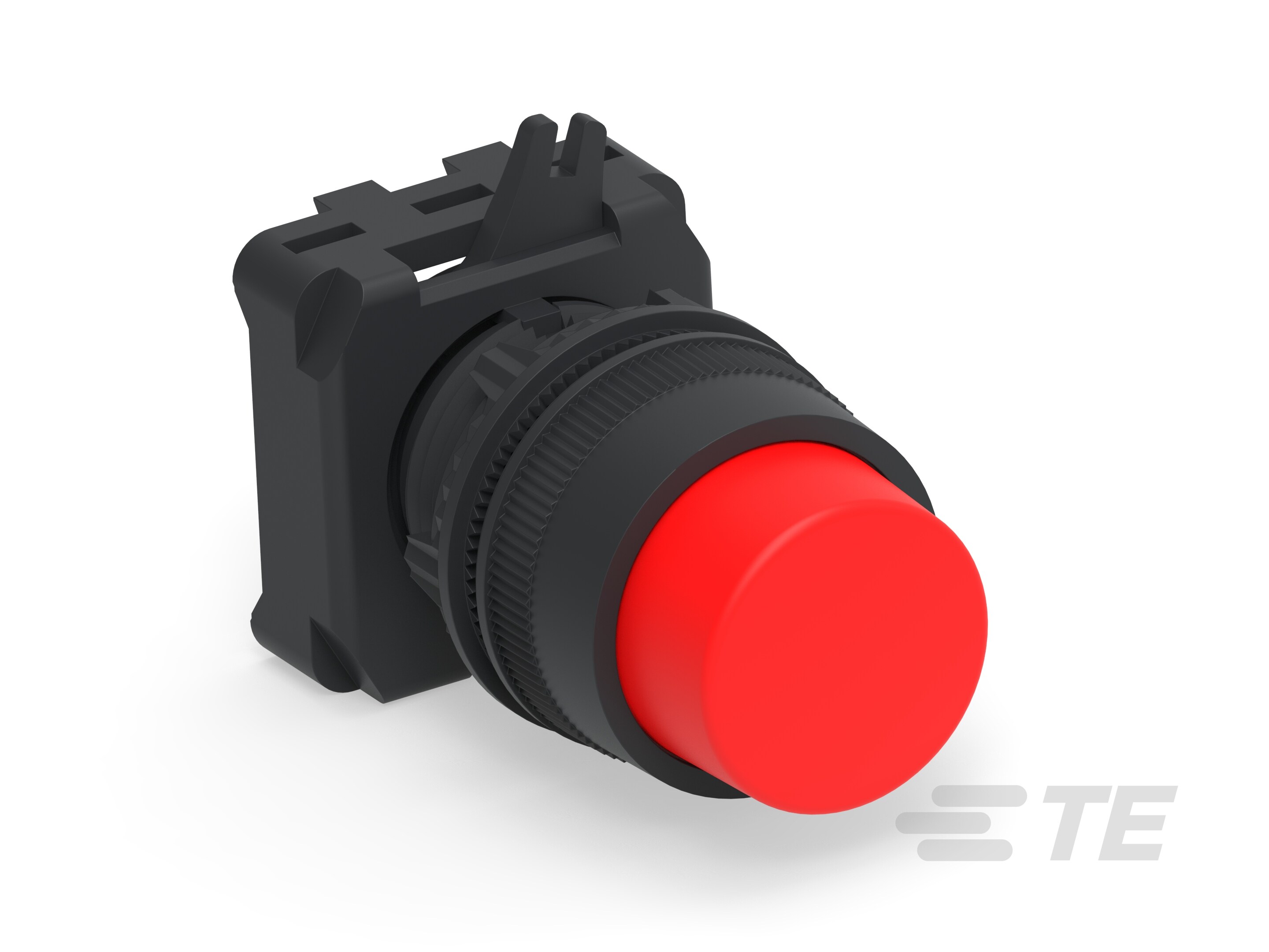PUSH BUTTON EXTENDED RED-2492673-1