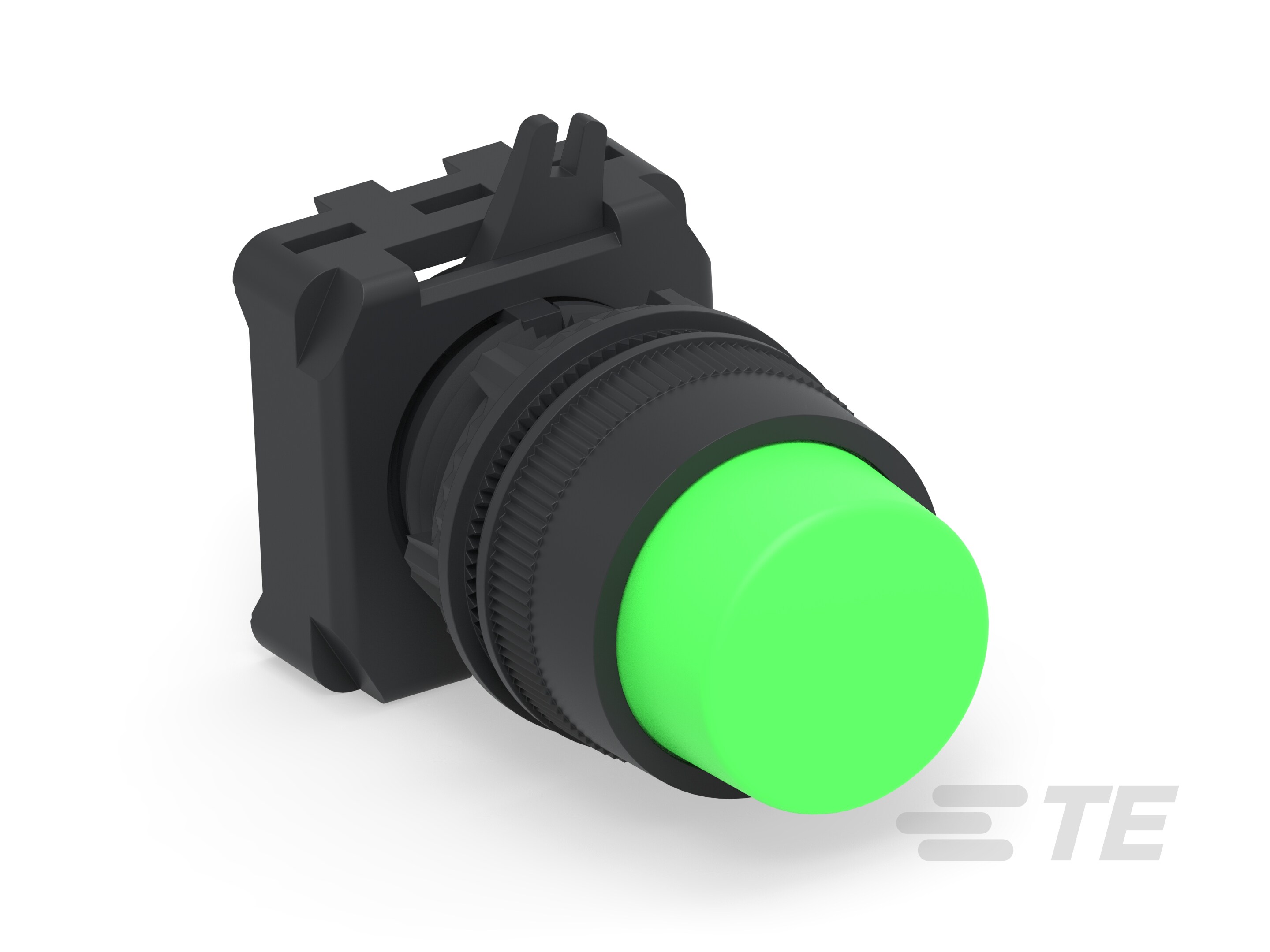 PUSH BUTTON EXTENDED GREEN-2492673-2