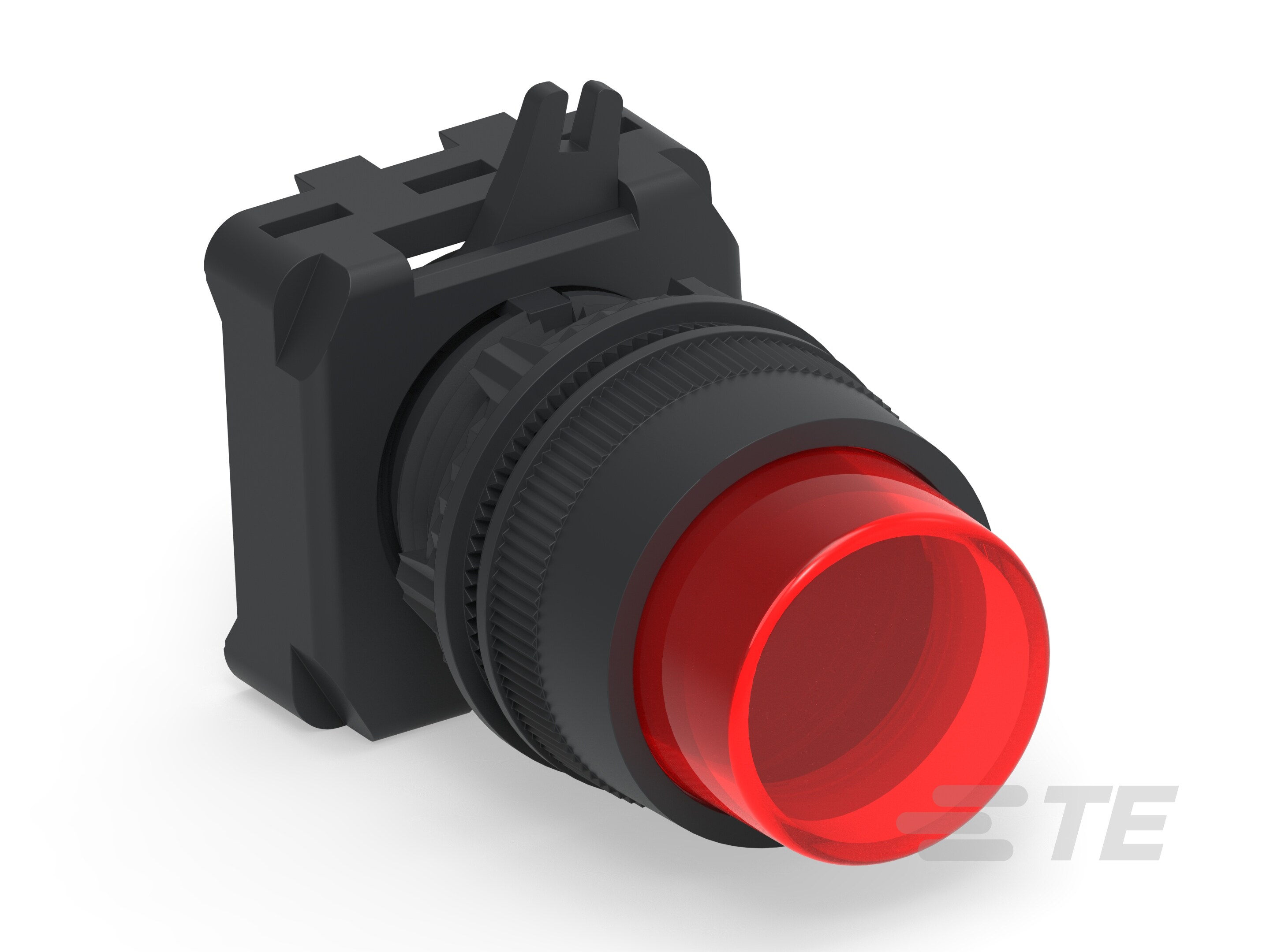ILLUM. PUSH BUTTON EXTENDED RED-2492673-8