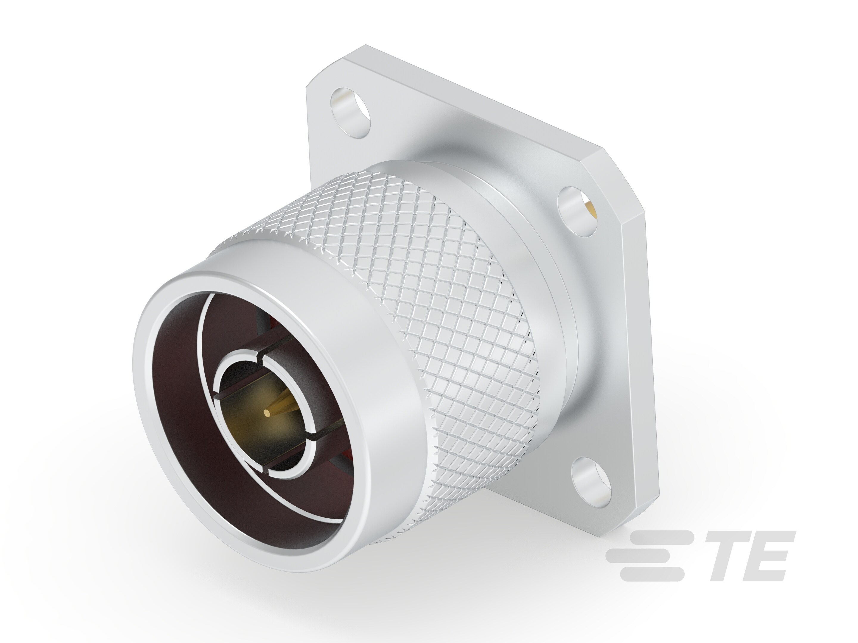 N Plug St 4-Hole Flange Receptacle  WB-2504640-1