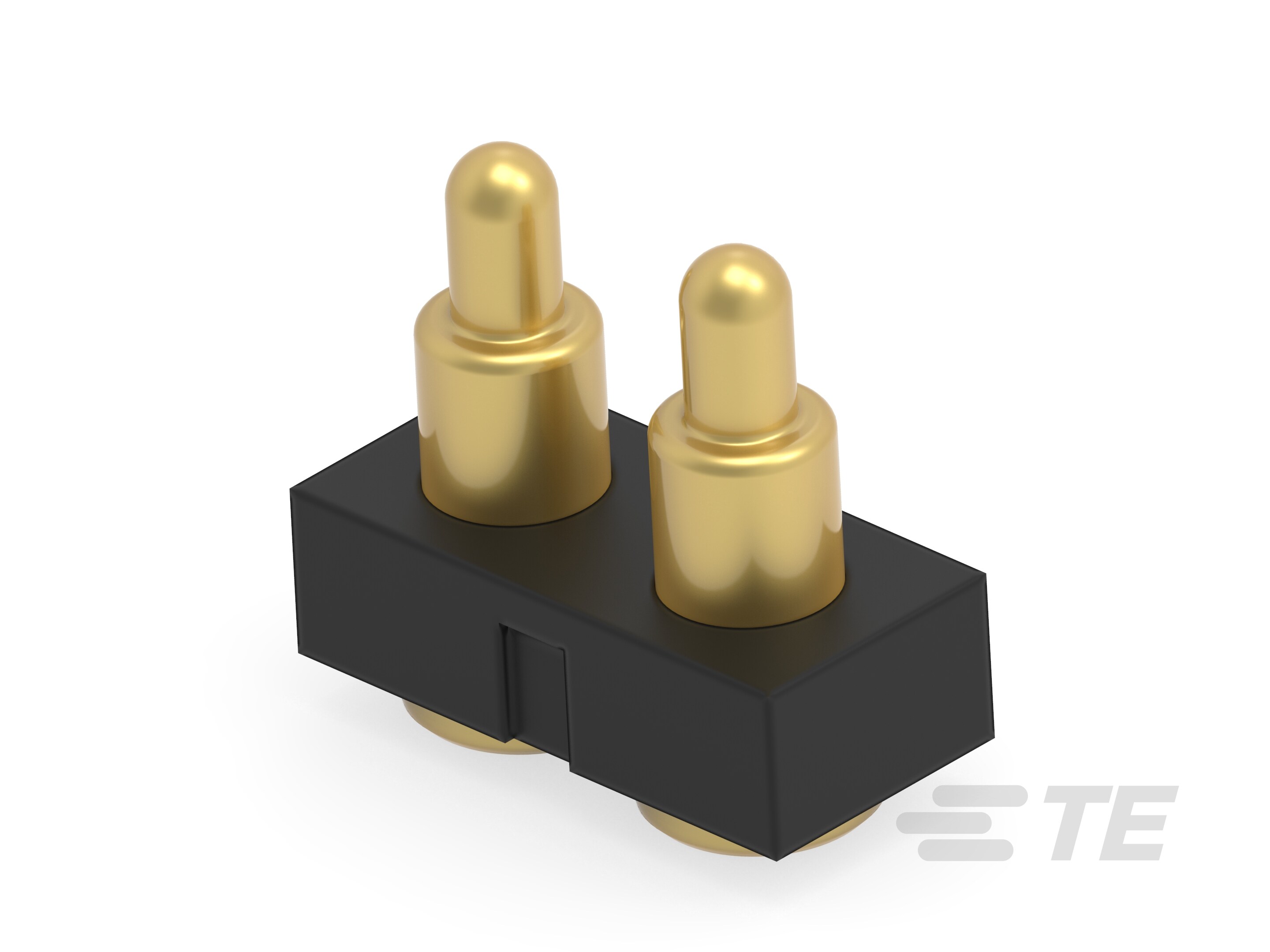 2.54MM POGO PIN ASSY 2P WH 4MM SMT-2528105-1