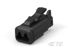 2CCT BLACK PLUG W/SMALL SEAL-2600023-1