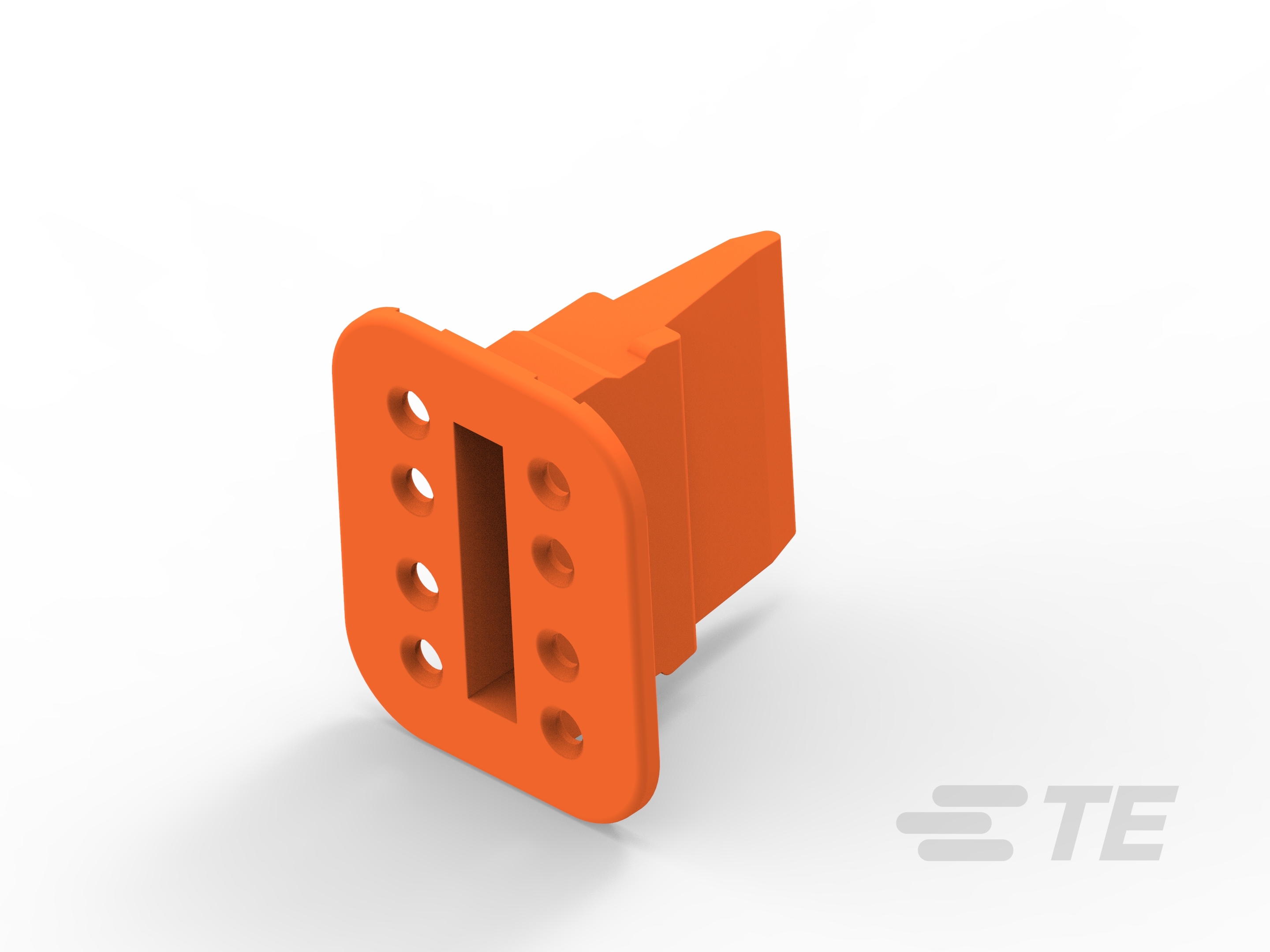 TE CONNECTIVITY 8CCT ML-XT Plug WedgeLock Orange