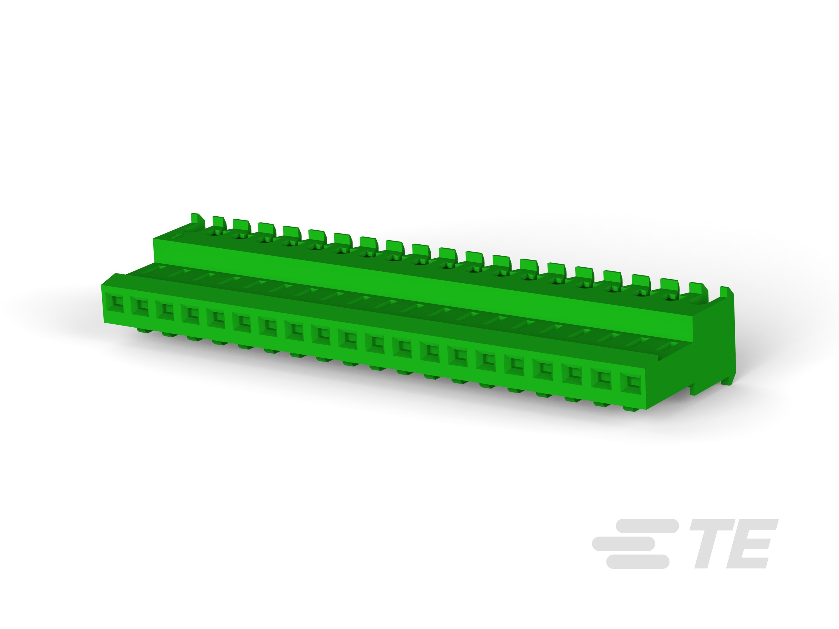 20P MTA100 CONN ASSY F/T GRN-2-640623-0