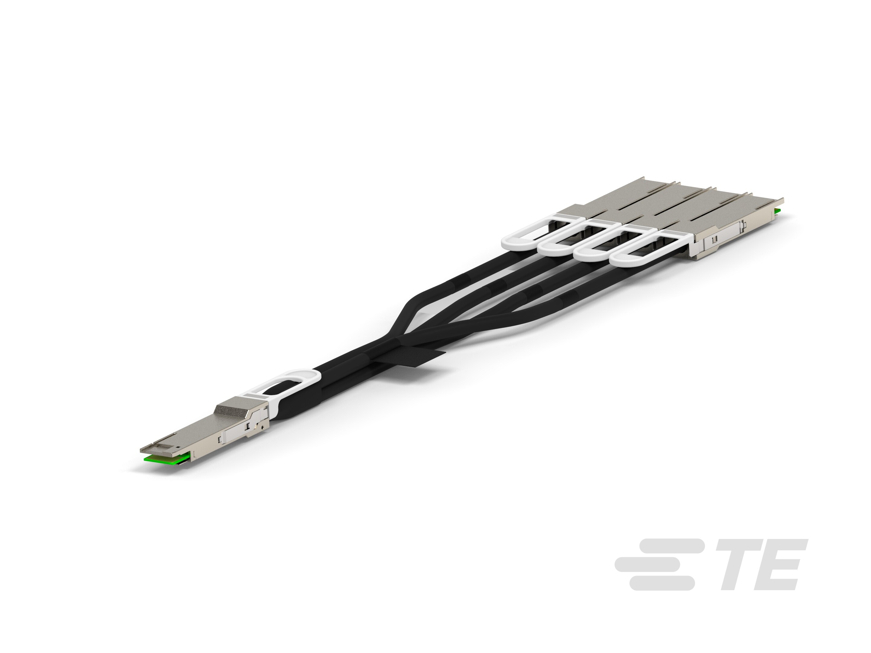 DD-4_QSFP56, 32AWG 4PR, 0.5M-2821992-1