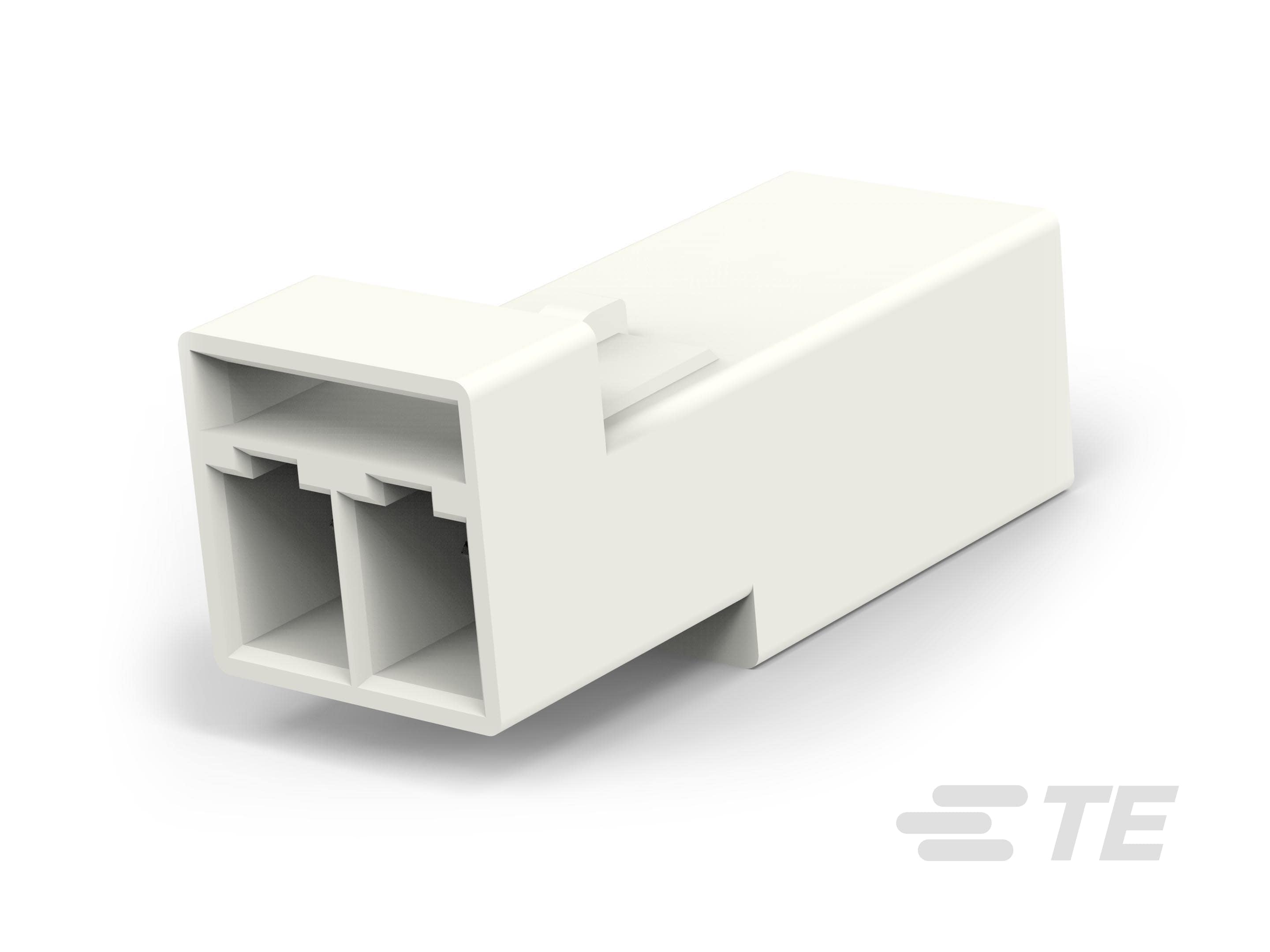 REC, 2P LATCHED POKE-IN WTW  CONN.NL-2834049-1