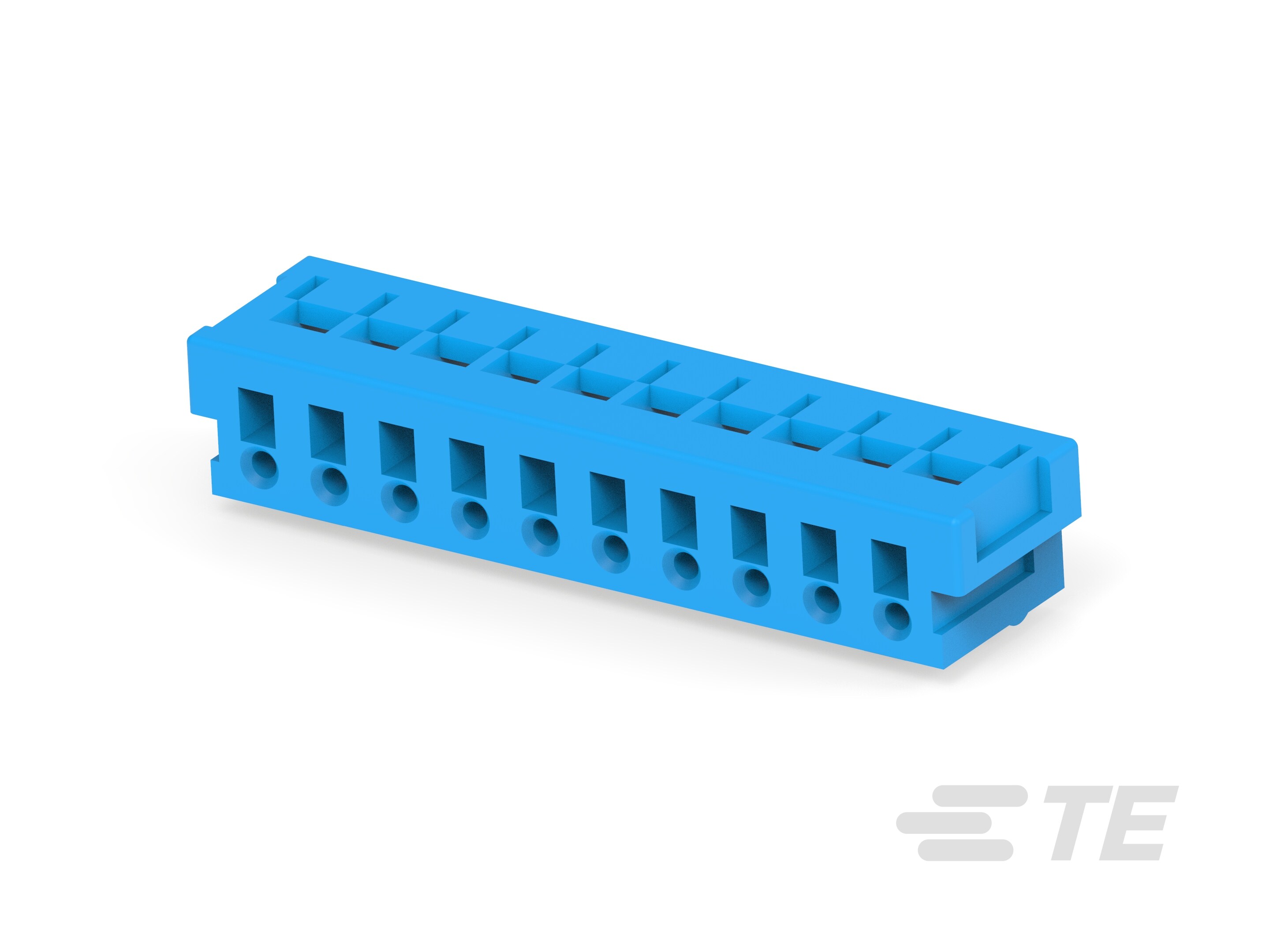 CT CRIMP REC HSG 10P BLUE-3-175778-0