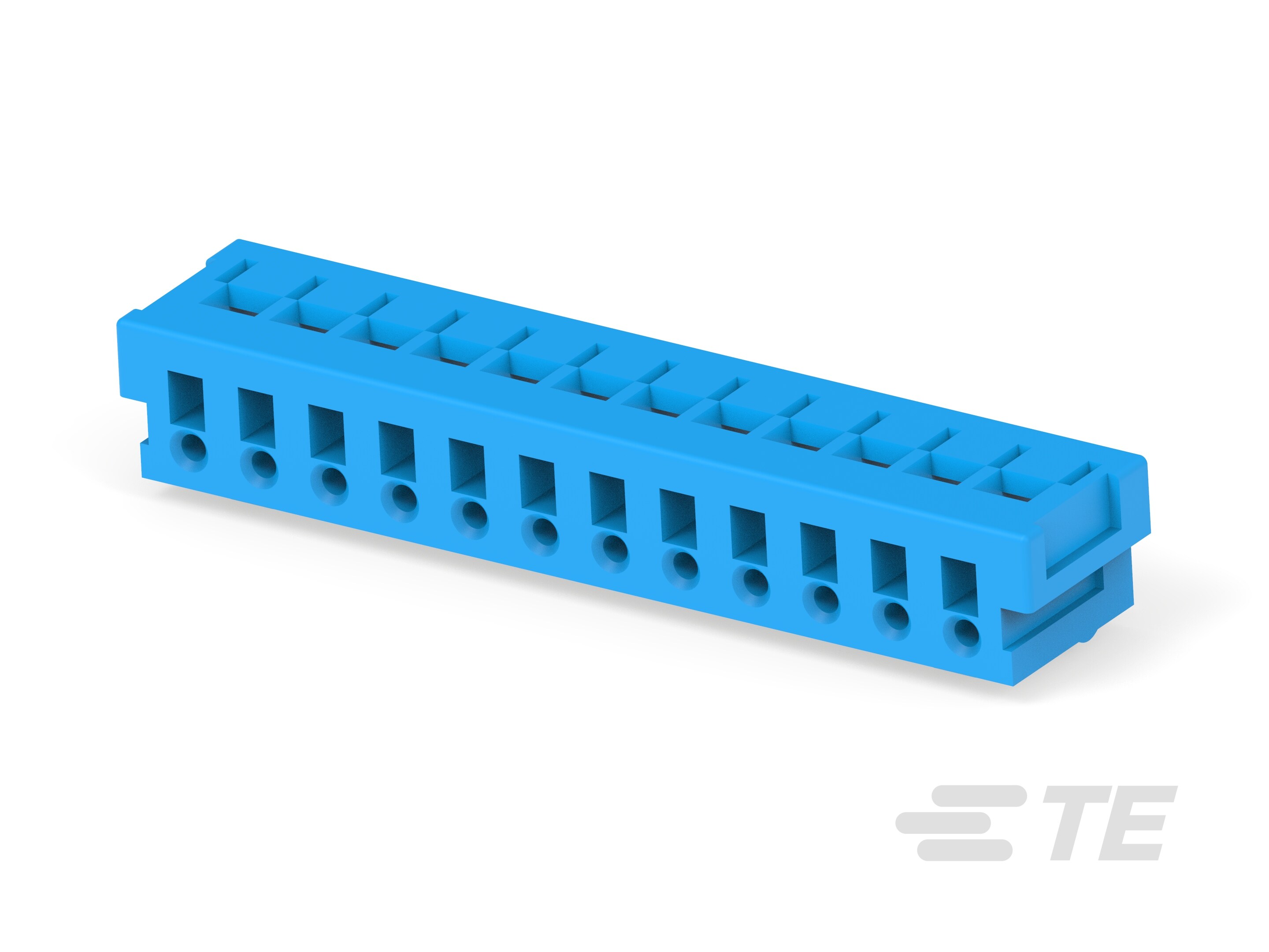 CT CRIMP REC HSG 12P BLUE-3-175778-2