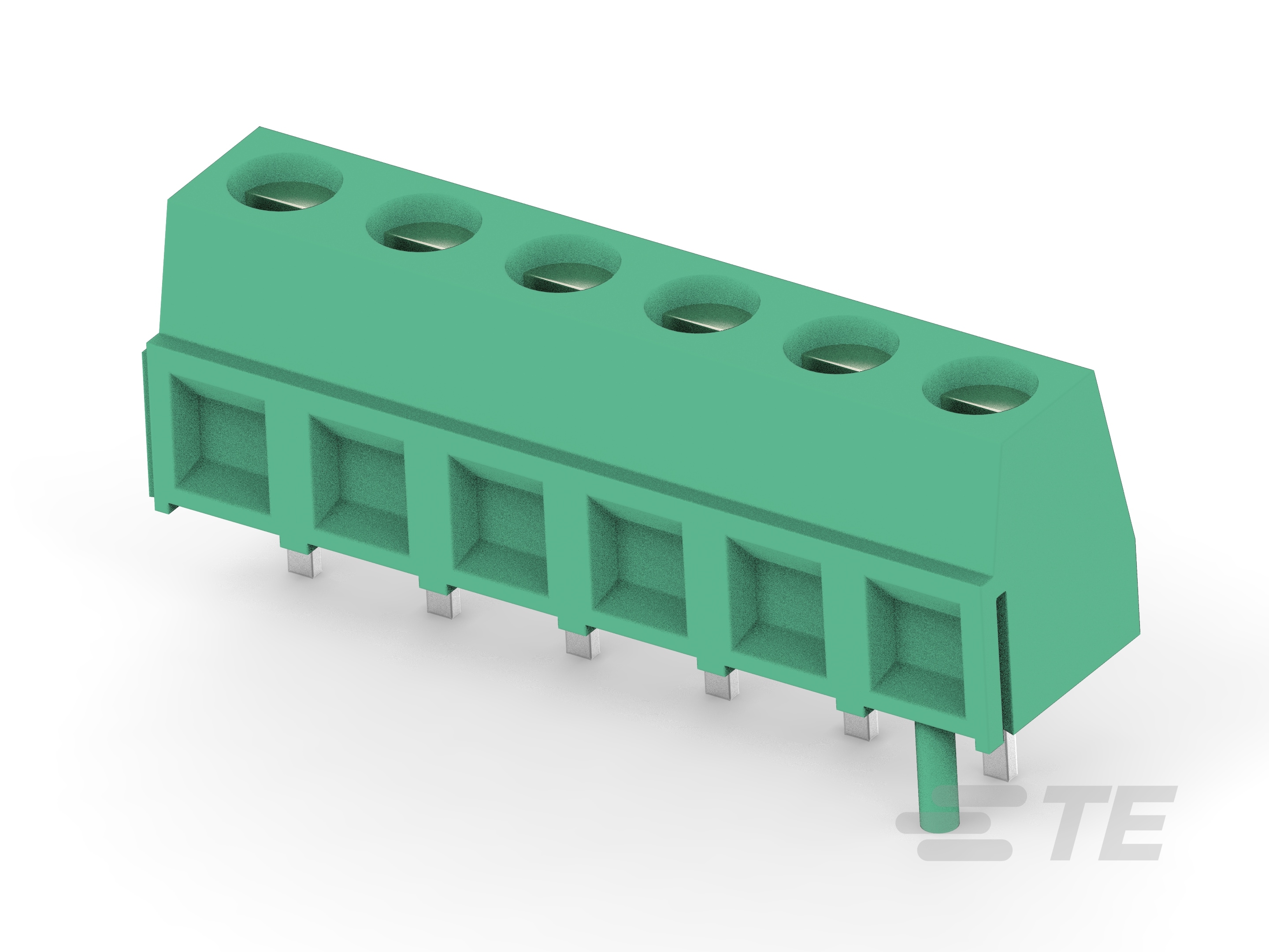 TERMI-BLOK PCB MOUNT  90 6P Ke-3-282836-4
