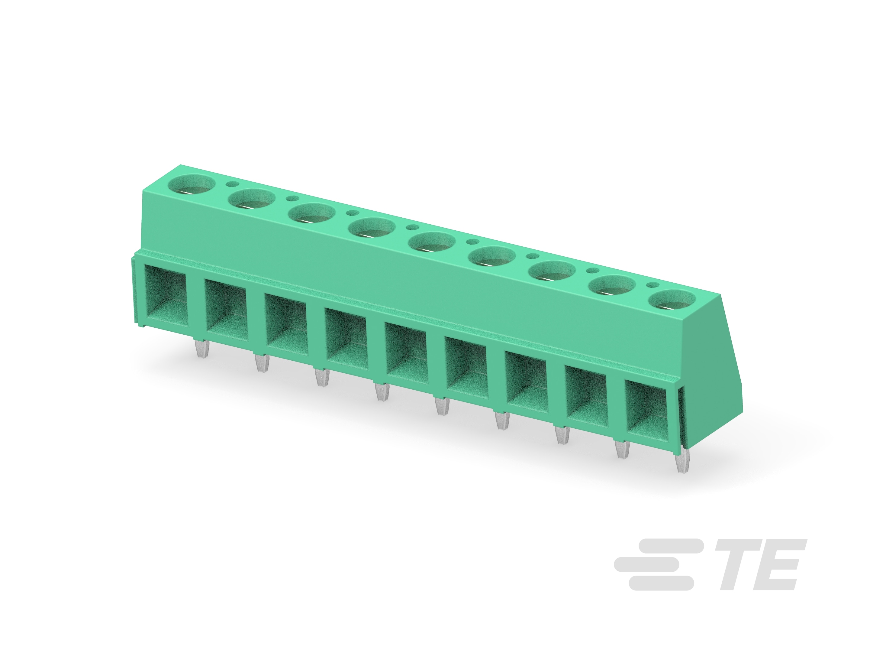 TERMI-BLOK,PCB,9P,INKSTAMP-3-282837-3