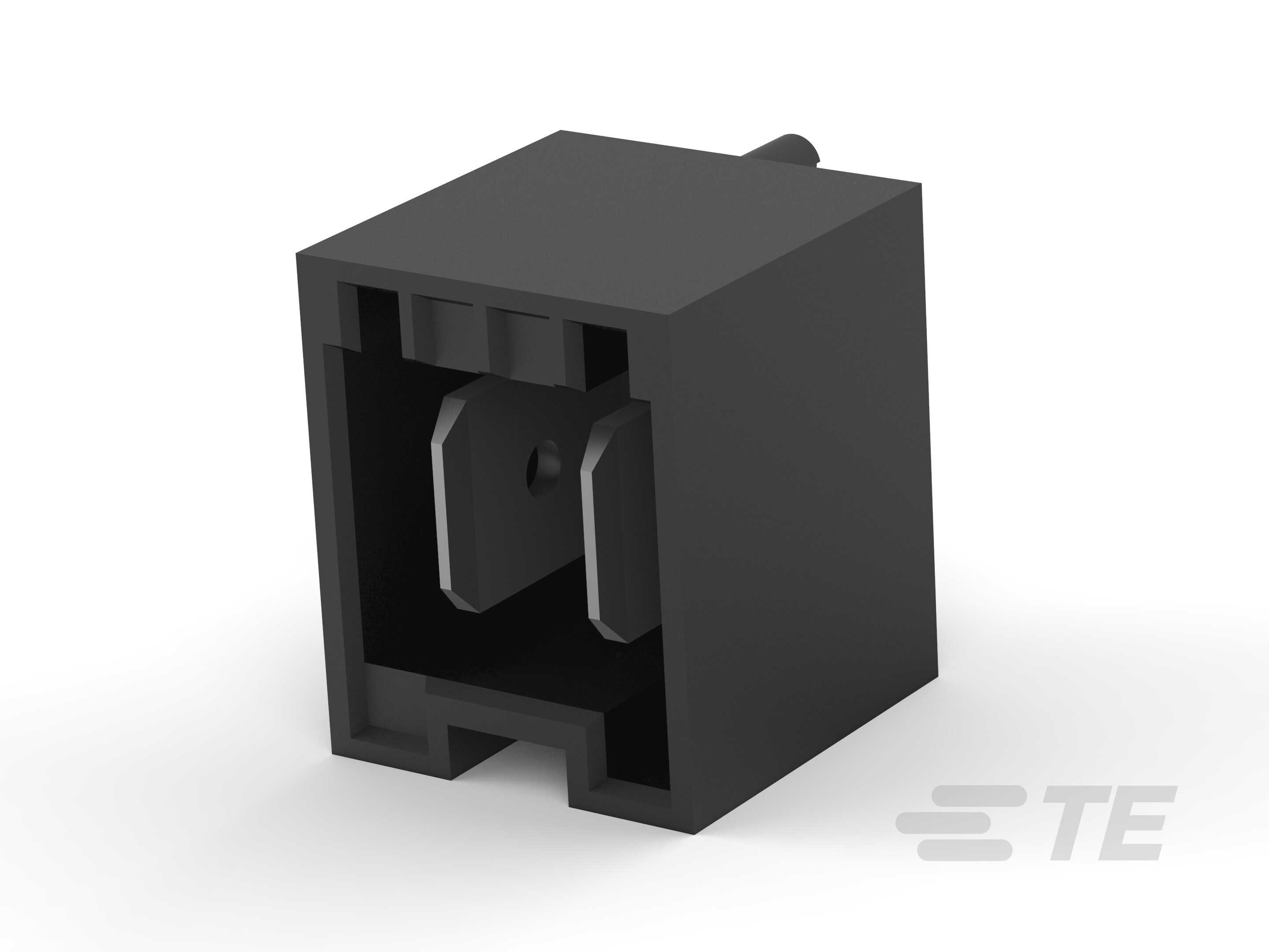 ASSY DIN VERT RAST5 HEADER02-E-3-521383-2