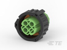 2,5MM SOCKET HOUSING 3P,GREEN-3-967325-2