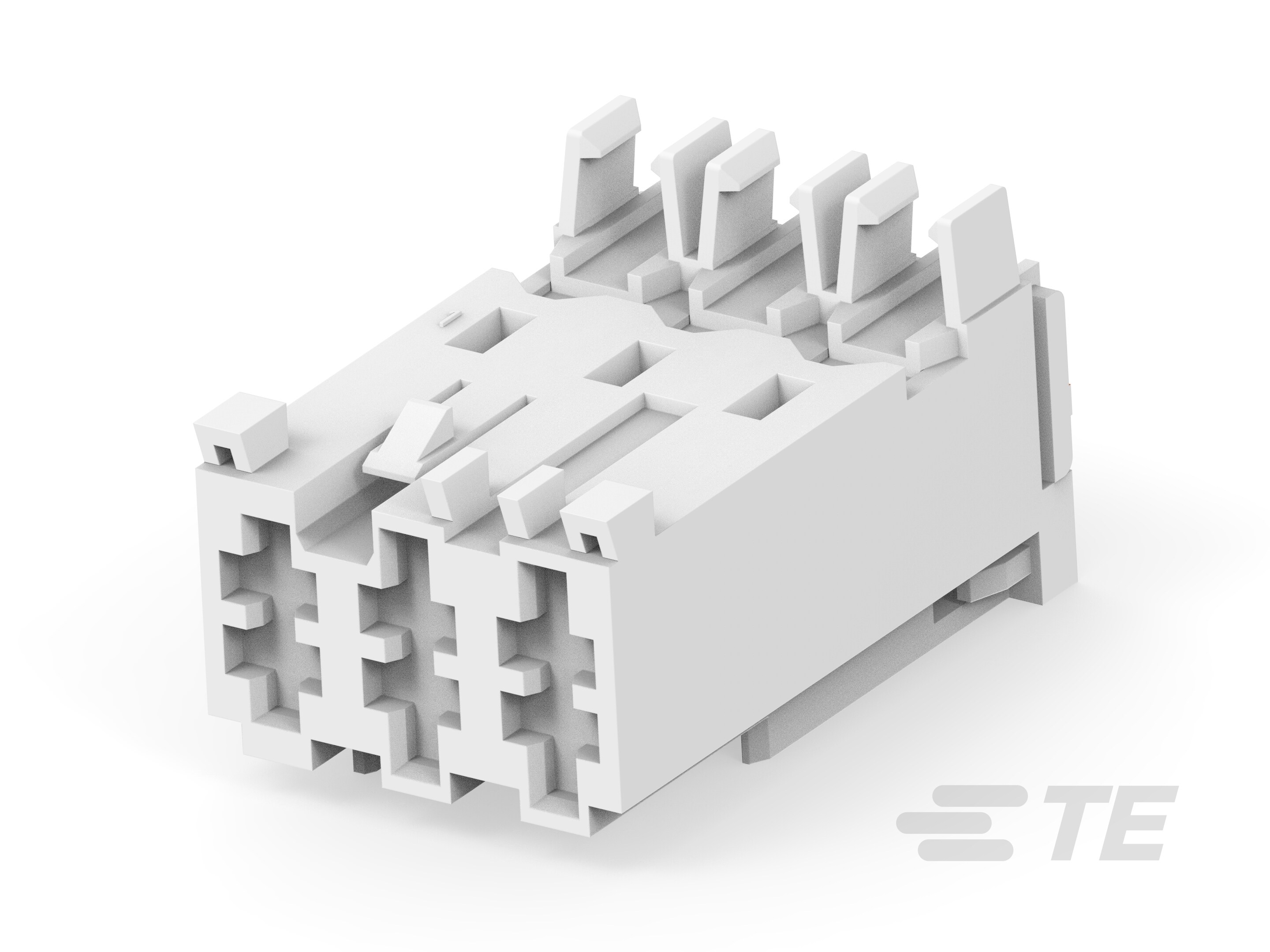 MONO-SHAPE TAB CONN  3P. ASSY-4-282003-1