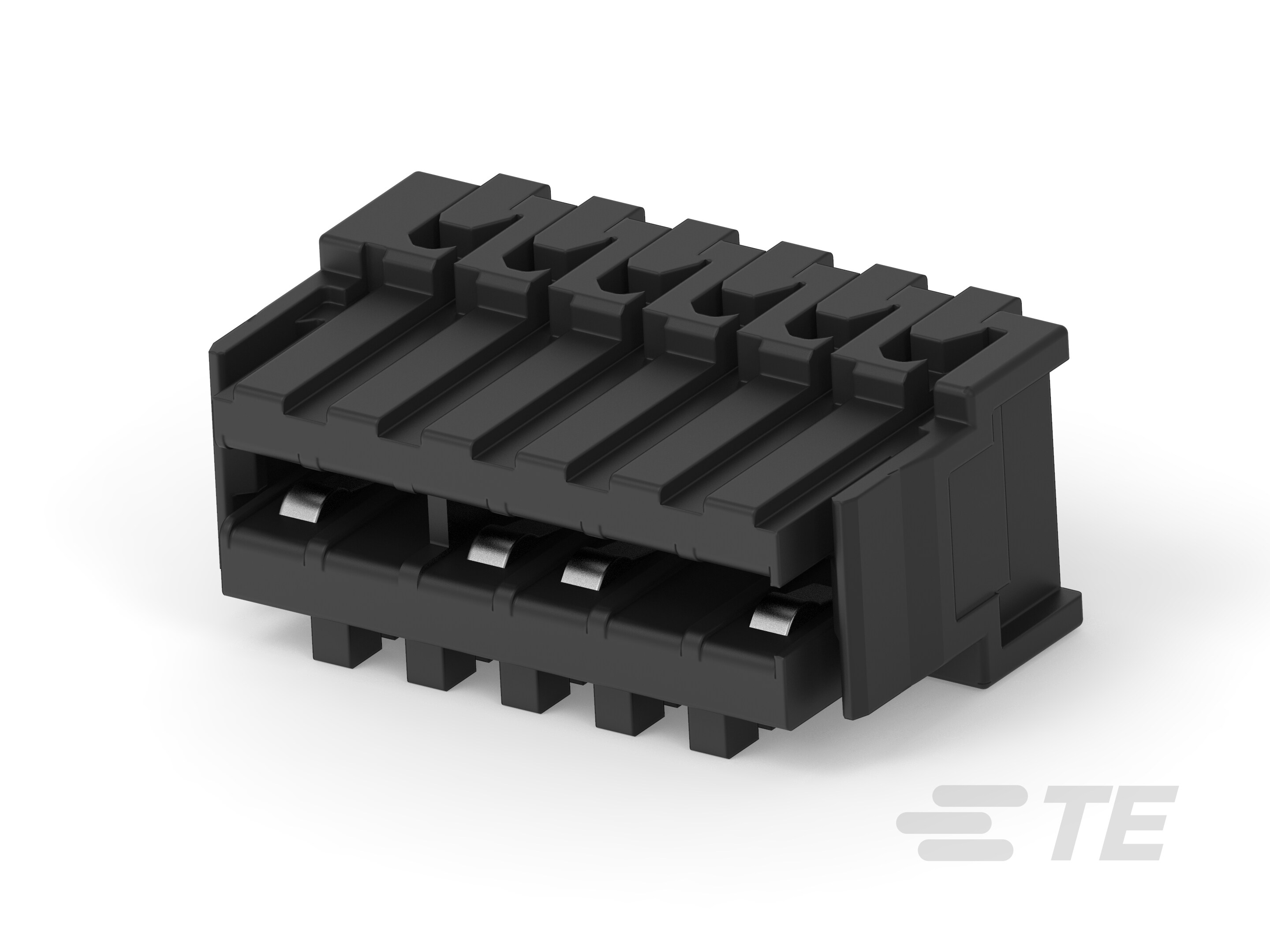 DUOPLUG 2.5 6P,SIDE LOCK, SEL. LOADED-4-284866-6