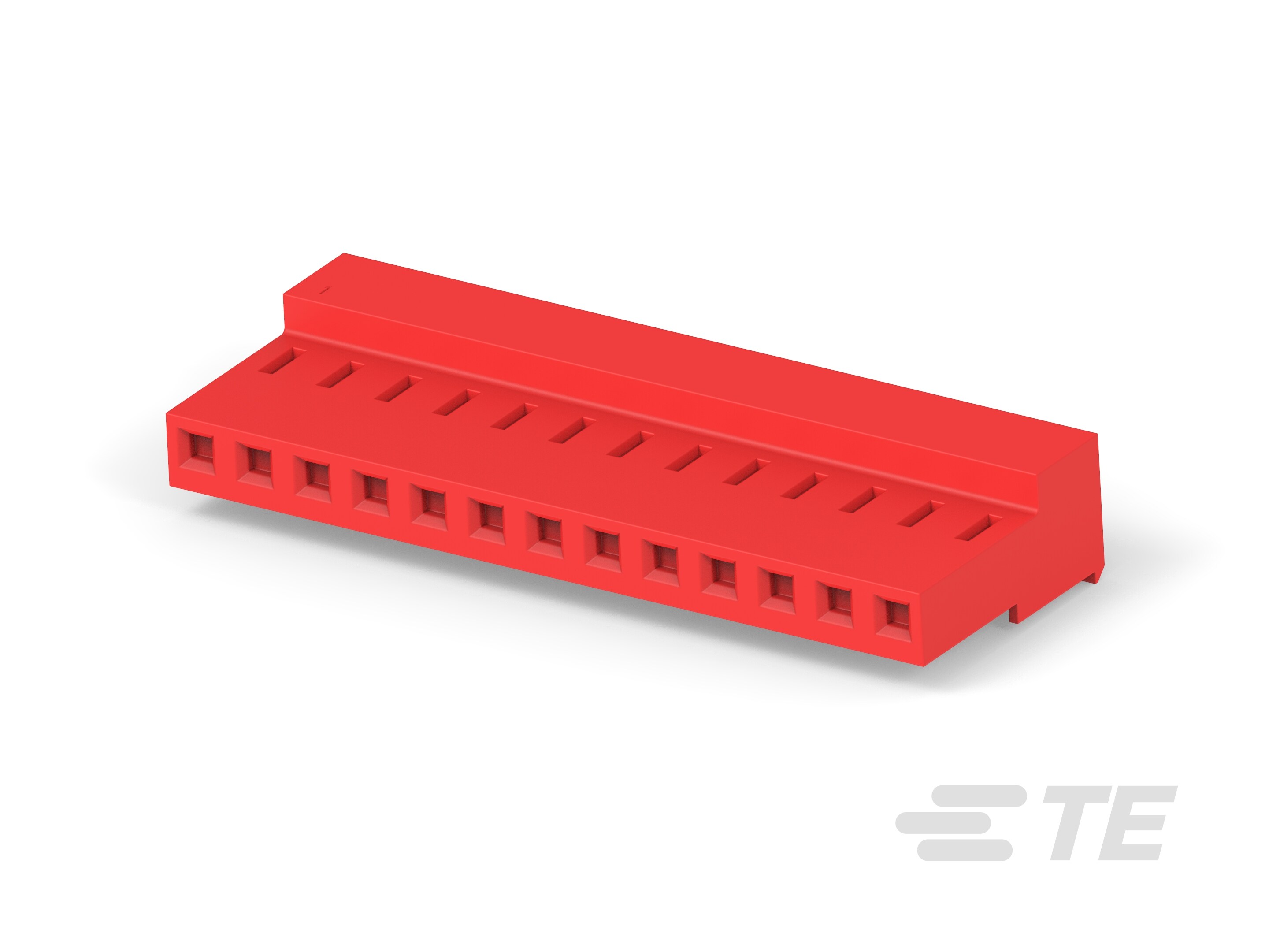 13P MTA156 CONN ASSY 22AWG RED-4-640433-3