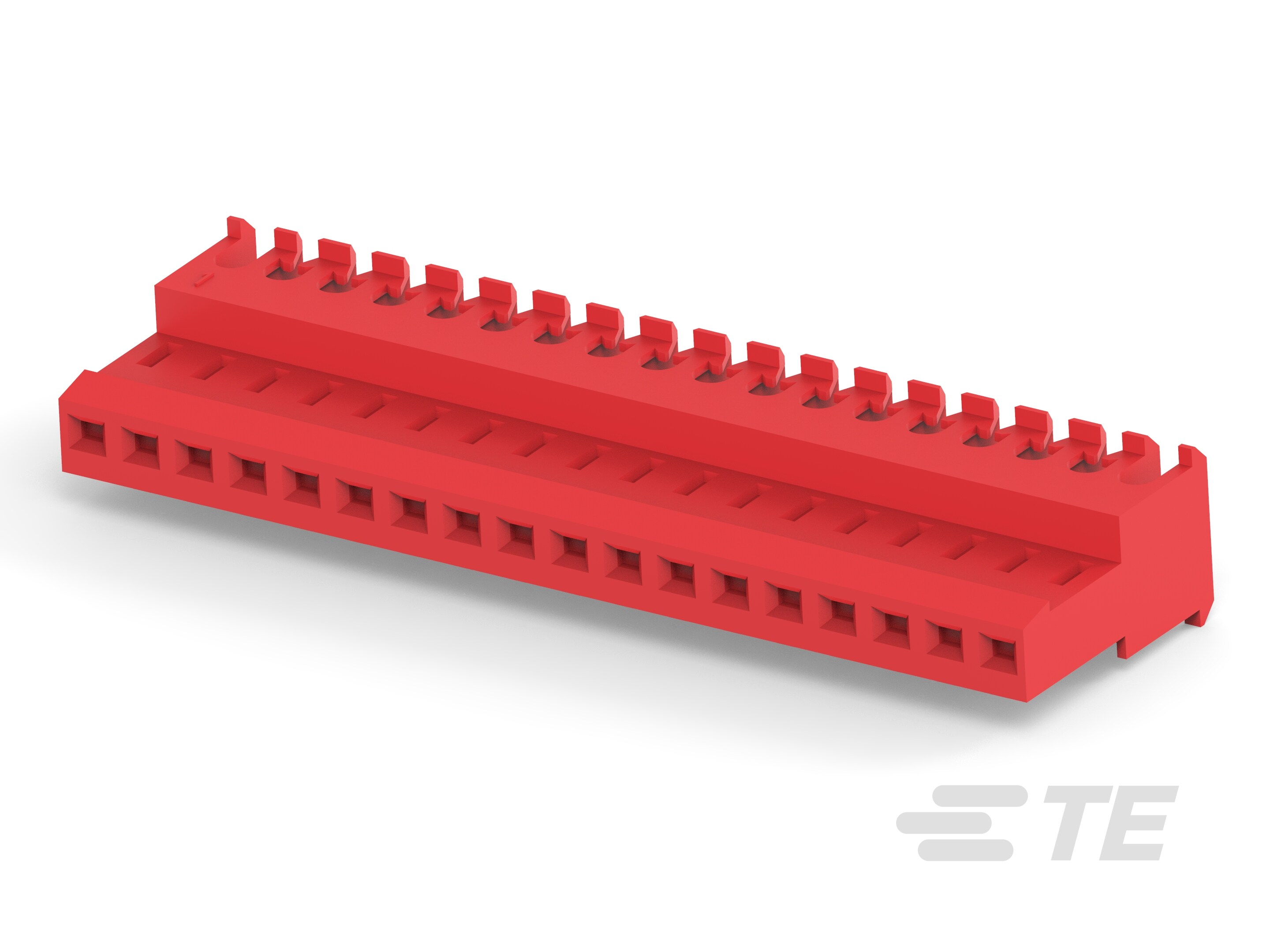 18P MTA100 CONN ASSY F/T RED-4-640620-8