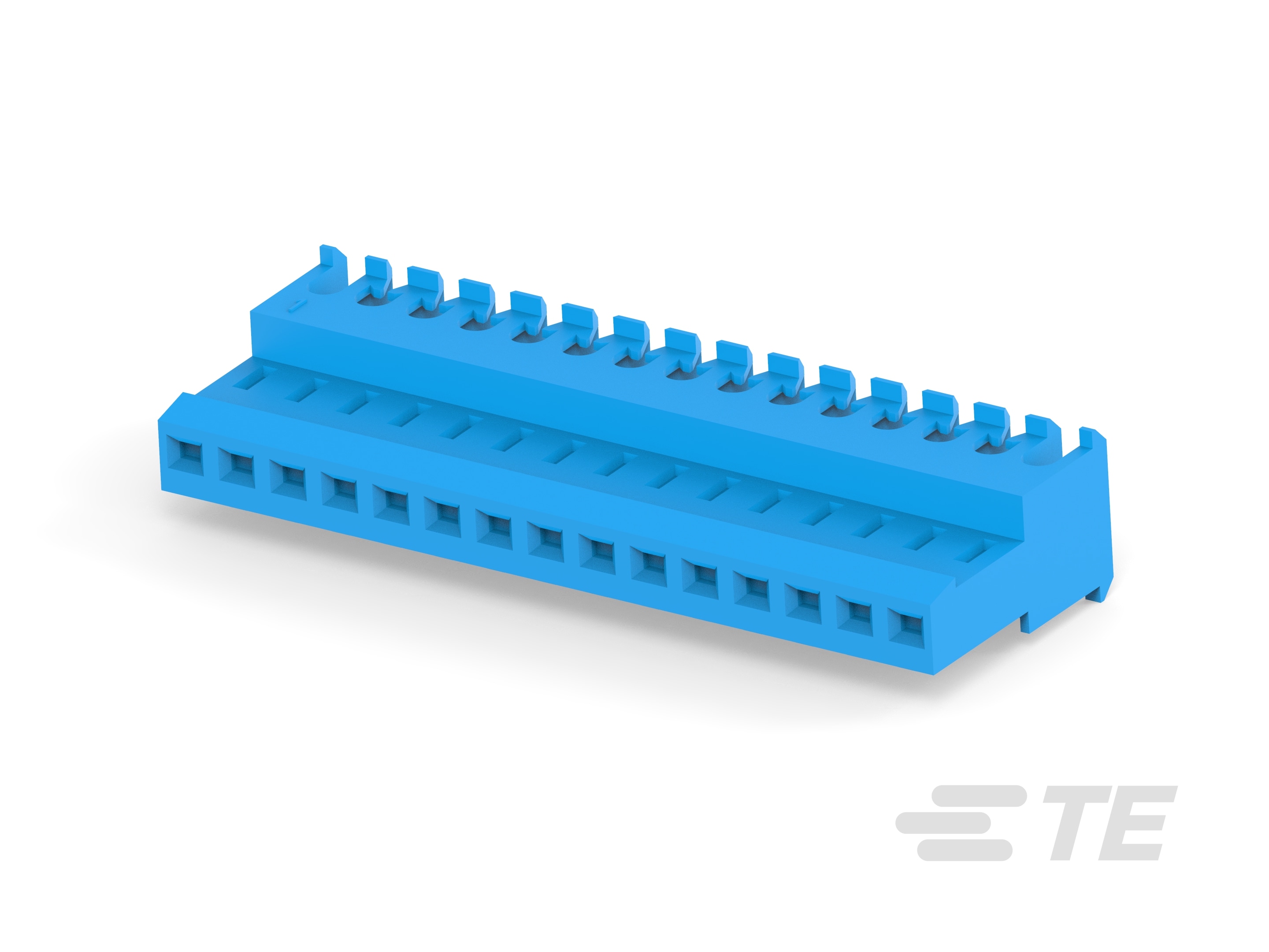 15P MTA100 FD THRU ASSY BLUE-4-640622-5