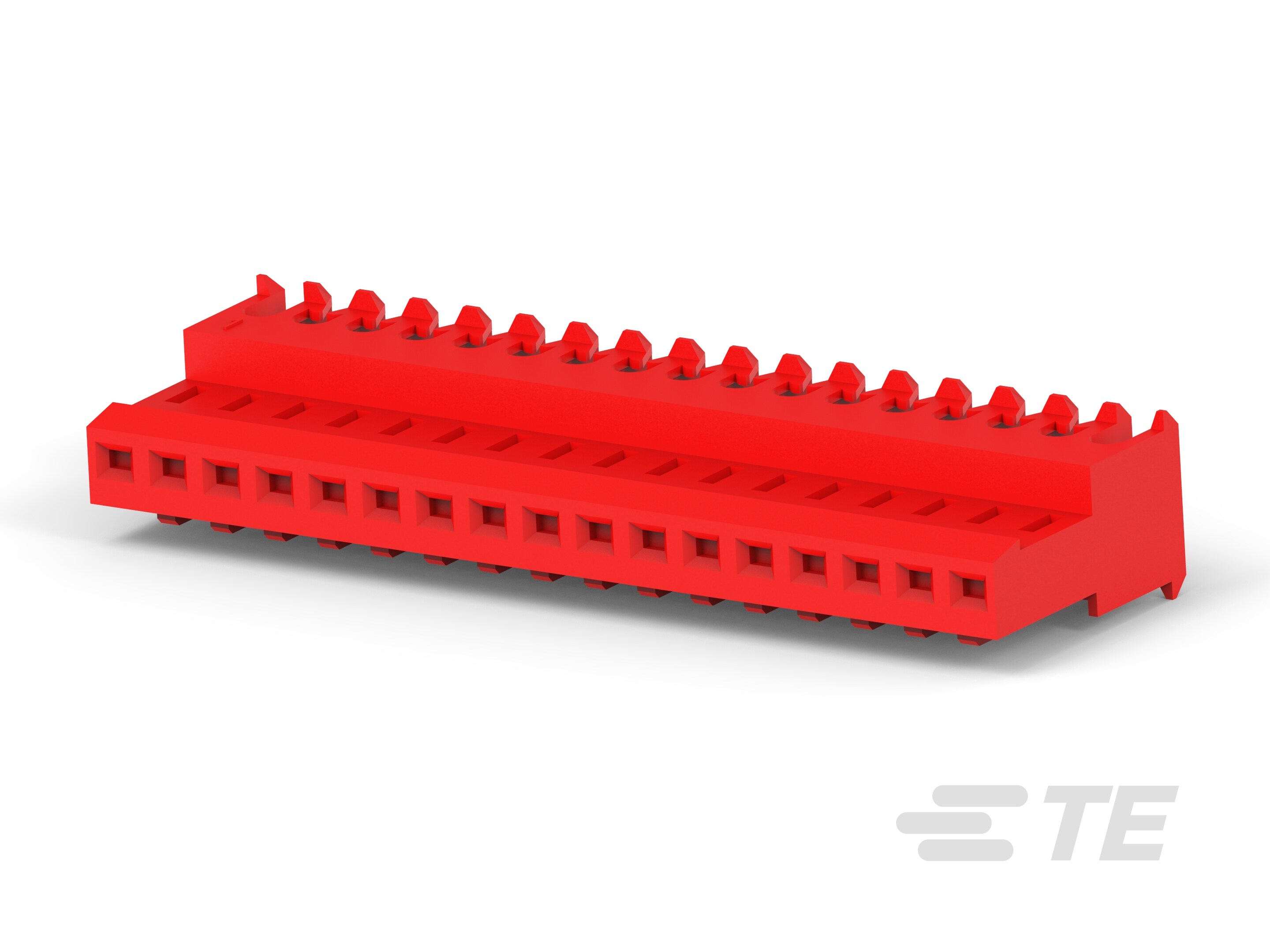 17P MTA100 CONN ASSY RED LF-4-641198-7