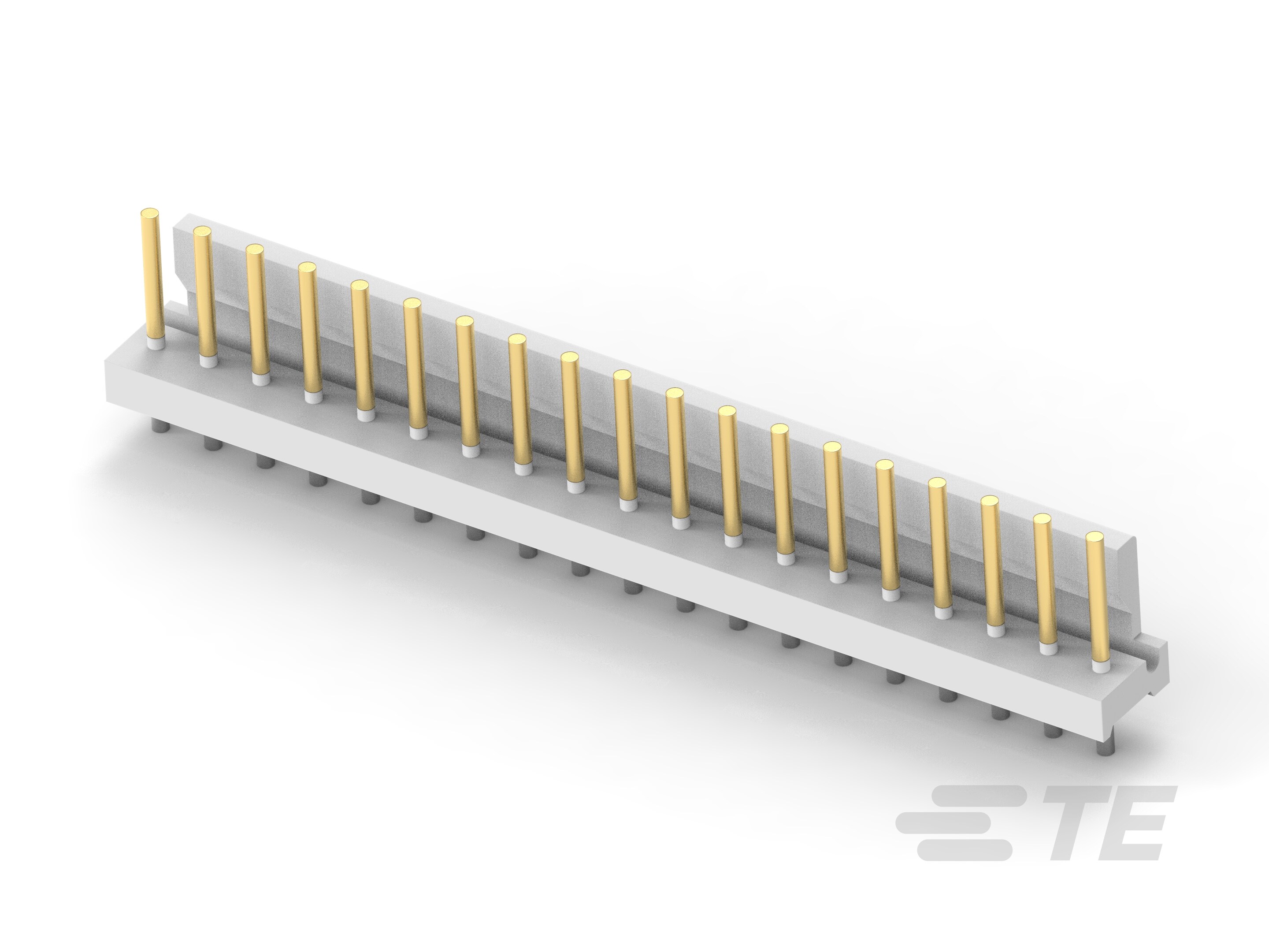 19P MTA156 HDR ASSY FL ST LF-4-641209-9