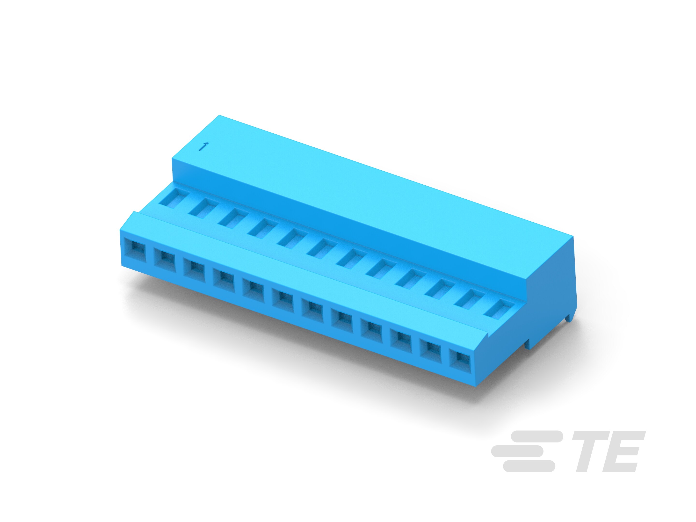 12P MTA100 CONN ASSY BLU LF-4-641239-2