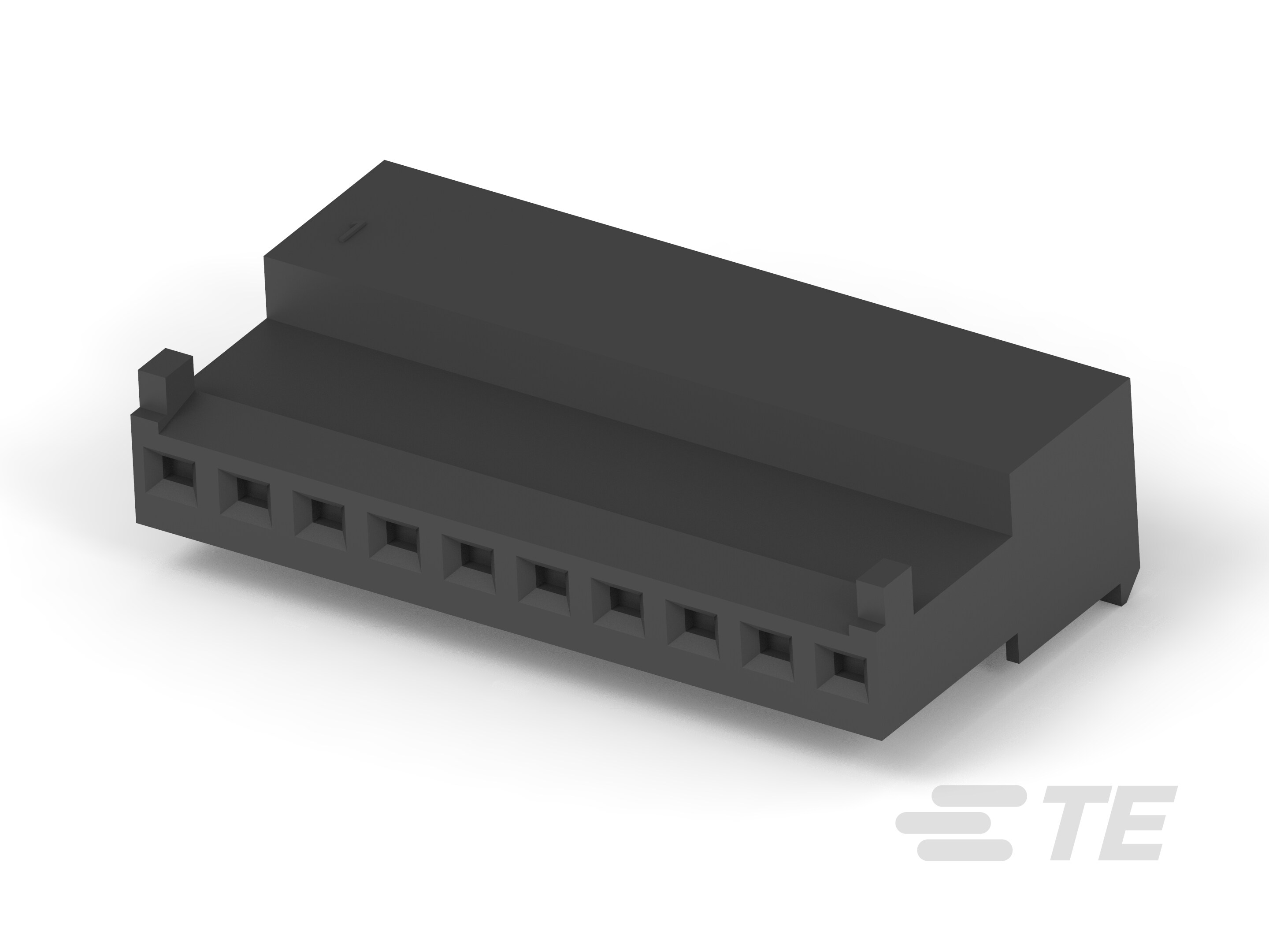 10P MTA100 CONN ASSY BLK LF-4-644312-0