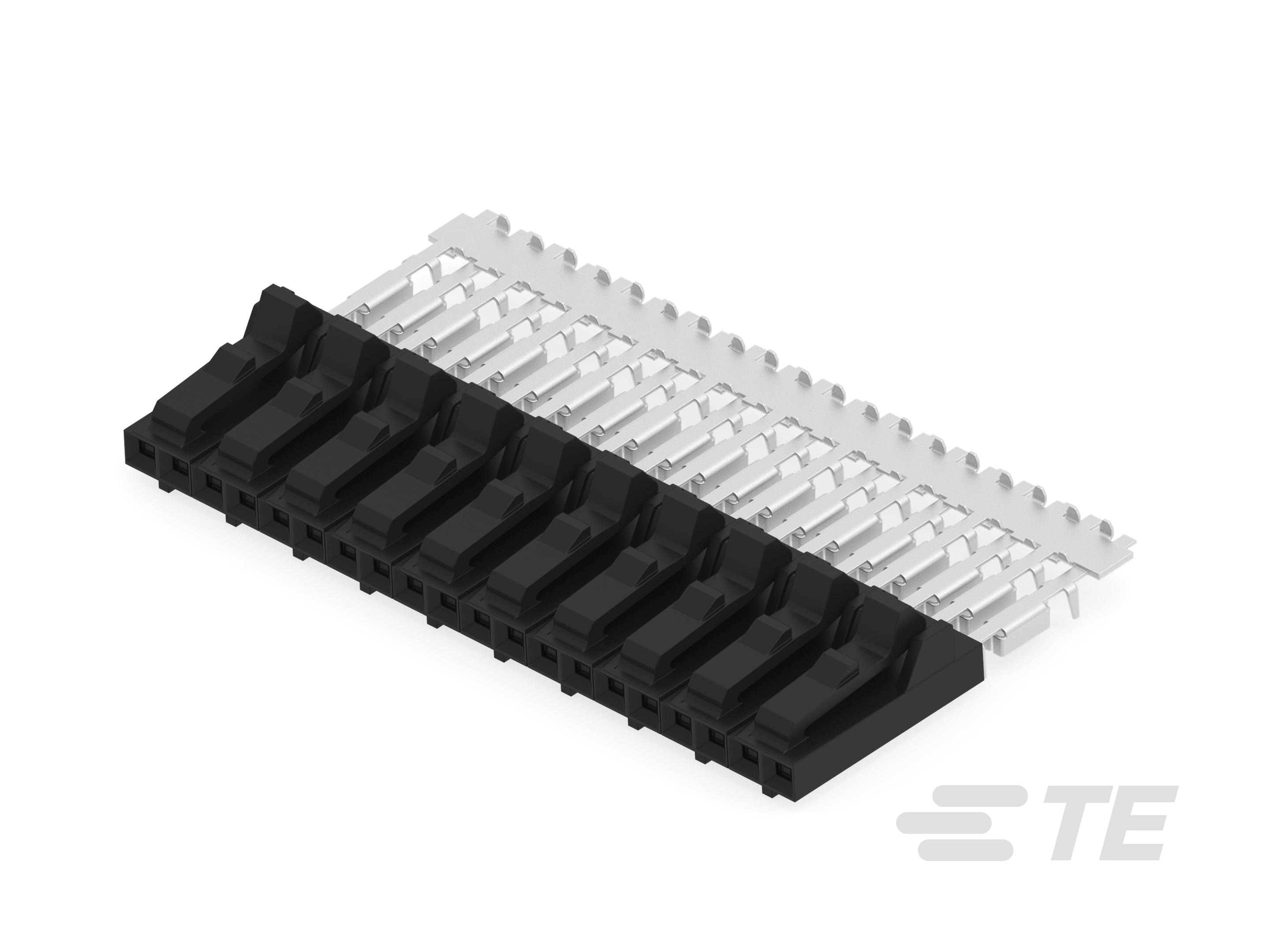 10X2 MTE RCPT SR LATCH .100CL-5-103957-1