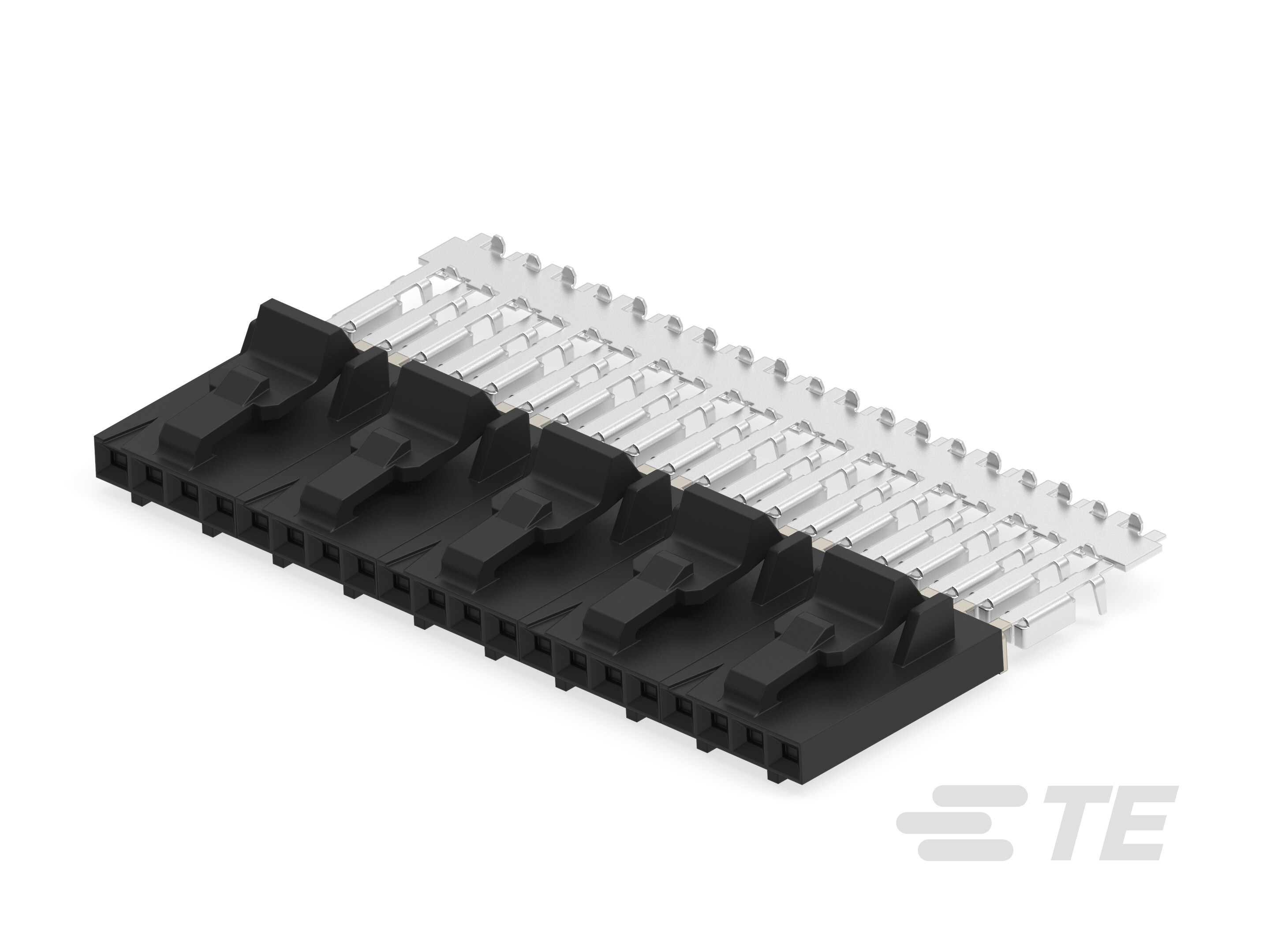 5X4 MTE RCPT SR LATCH .100CL-5-103957-3