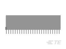 5188256-1 : Z-PACK Hard Metric Male Connector: Traditional