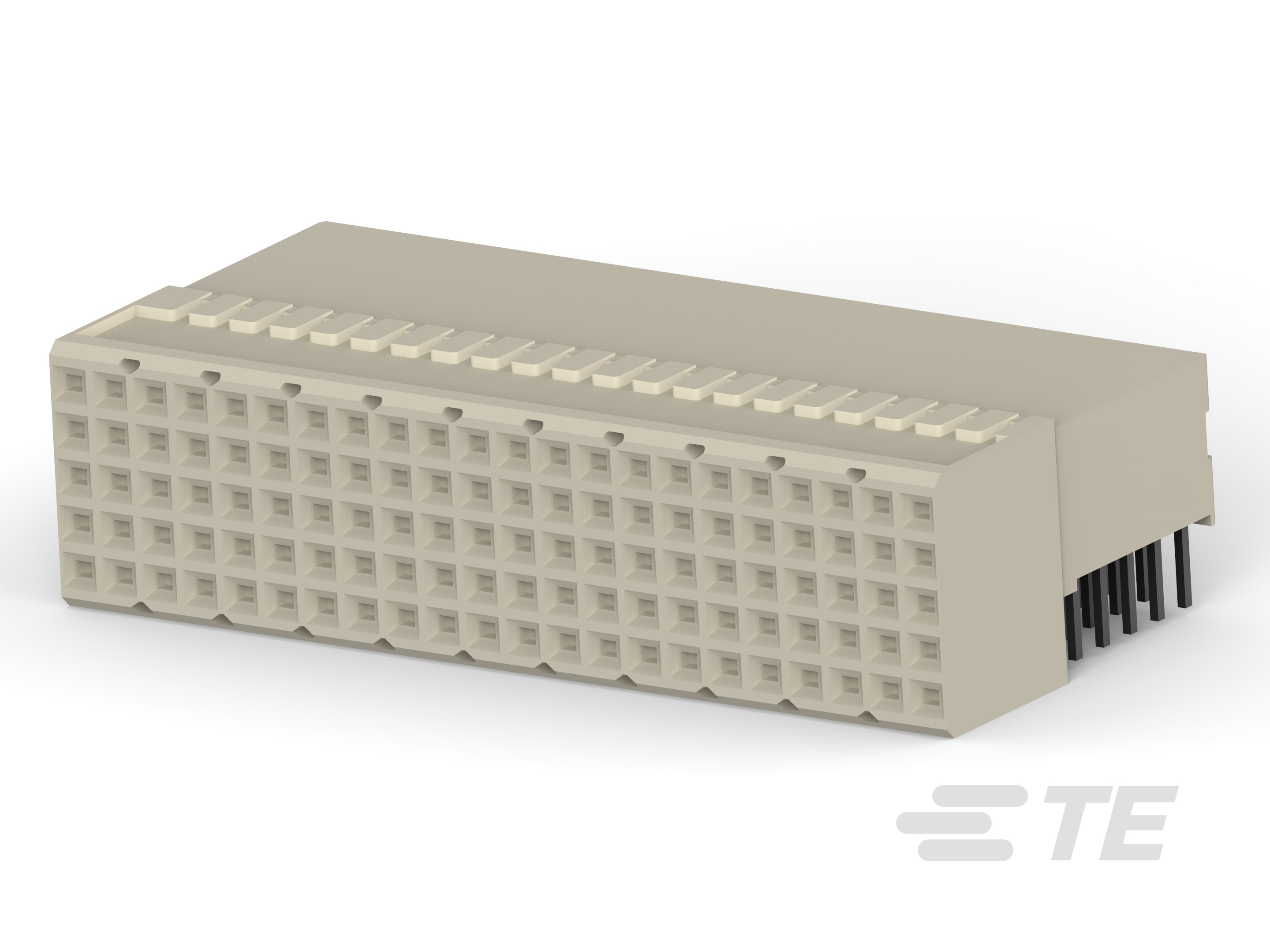 PCB Mount Receptacle ≤1 Gb/s 22 5 | Hard Metric Backplane Connector | Part#5188836-1 | TE Connectivity