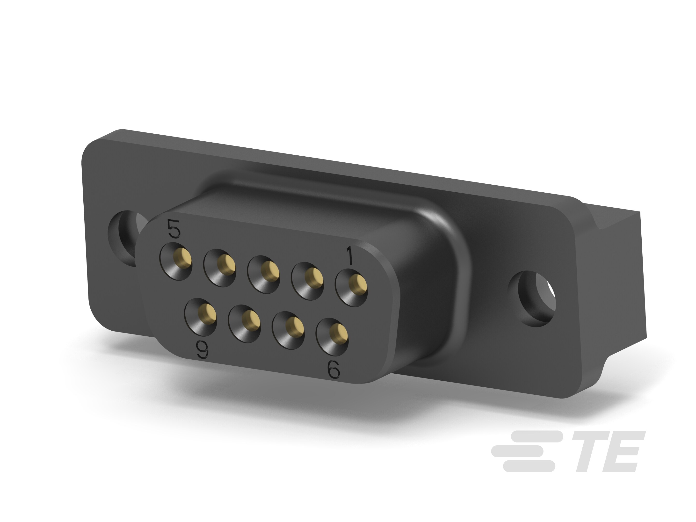 HD-20 RCPT 9P VERT-5207826-3
