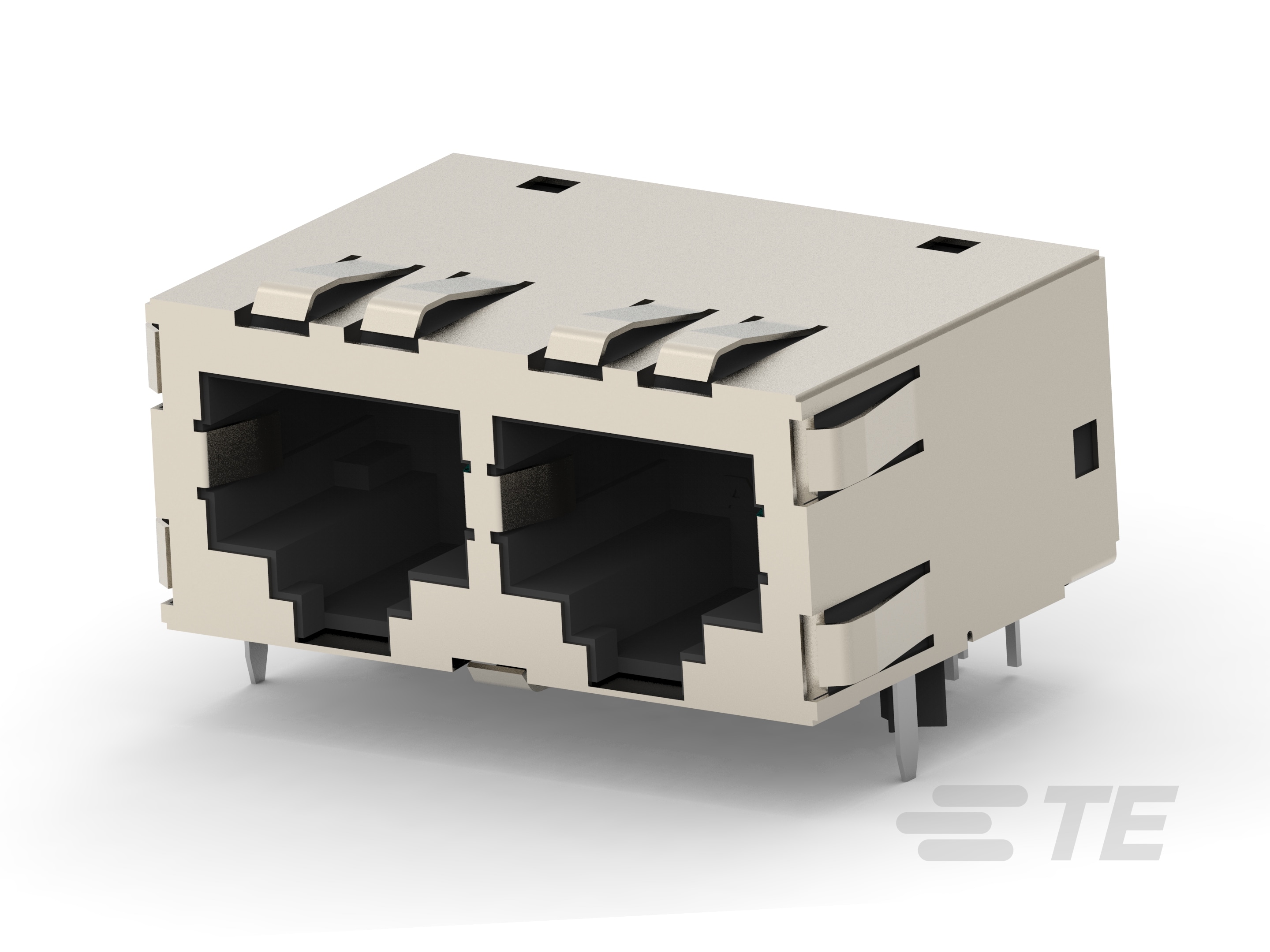 MJ ASSY,2PORT,8POS,SHLD-5406566-1