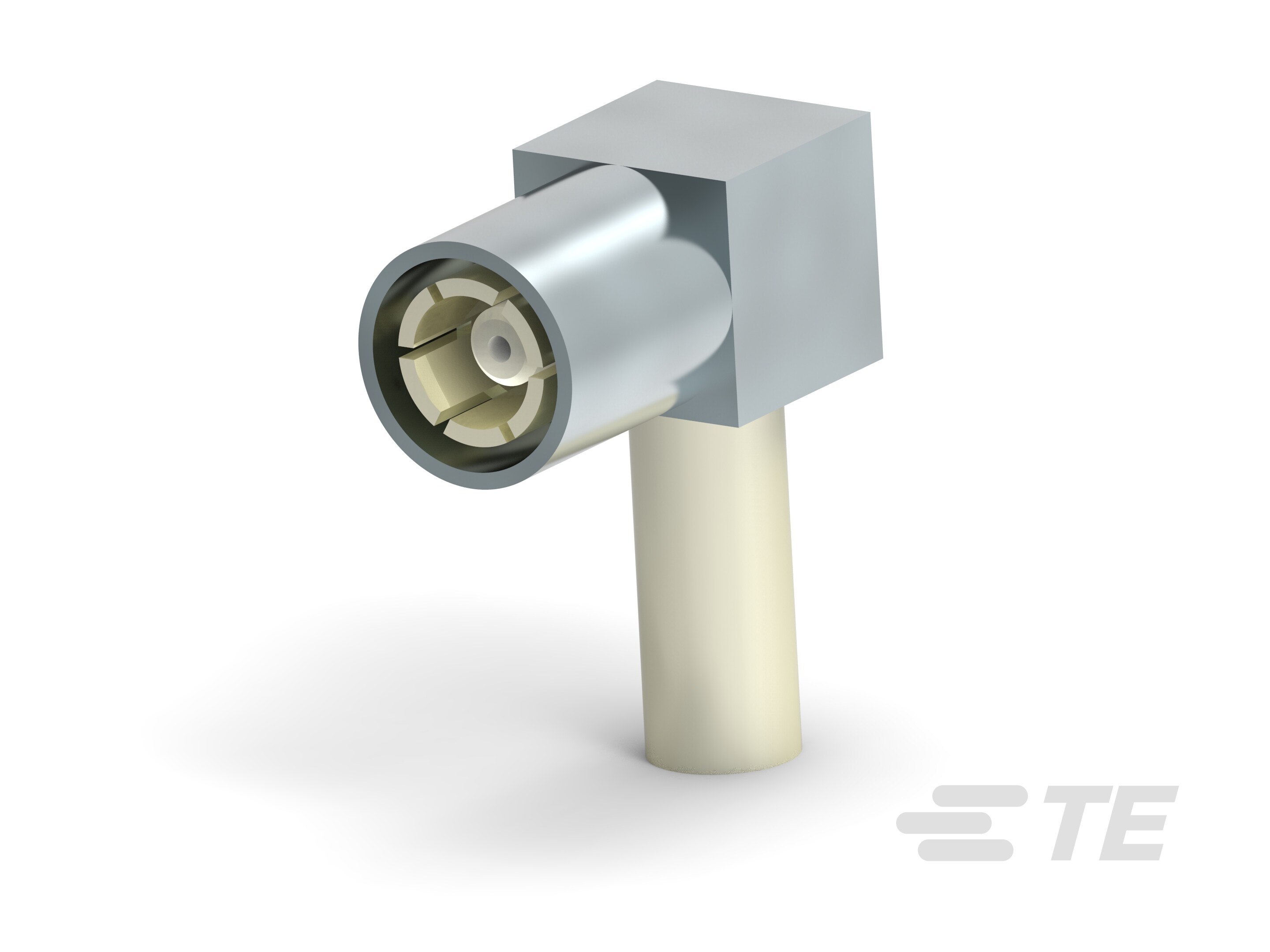 PLUG,CABLE,RTANG,SMB, PB FREE-5414363-5
