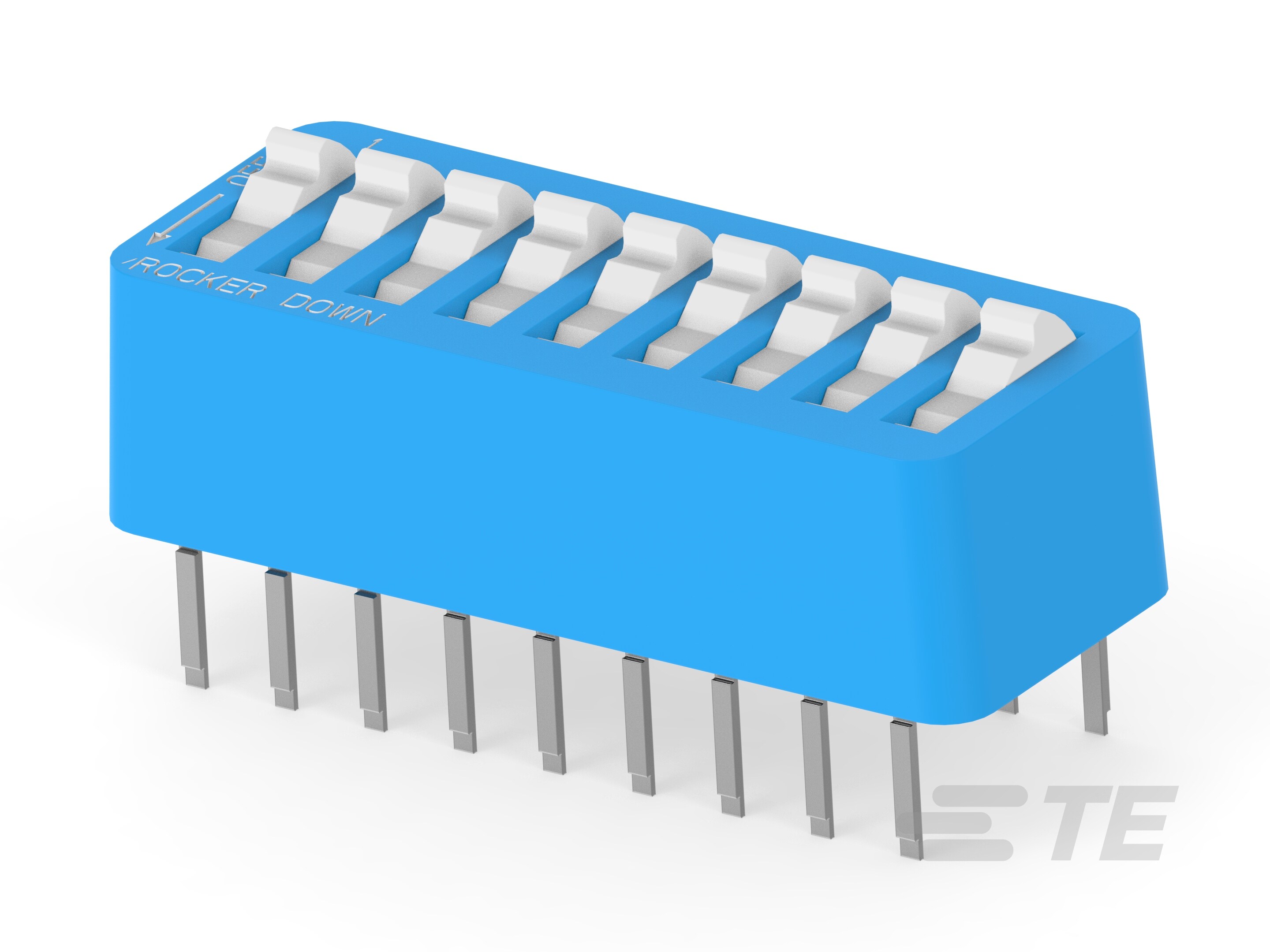 DIP SW 9POSN AU-5435640-6