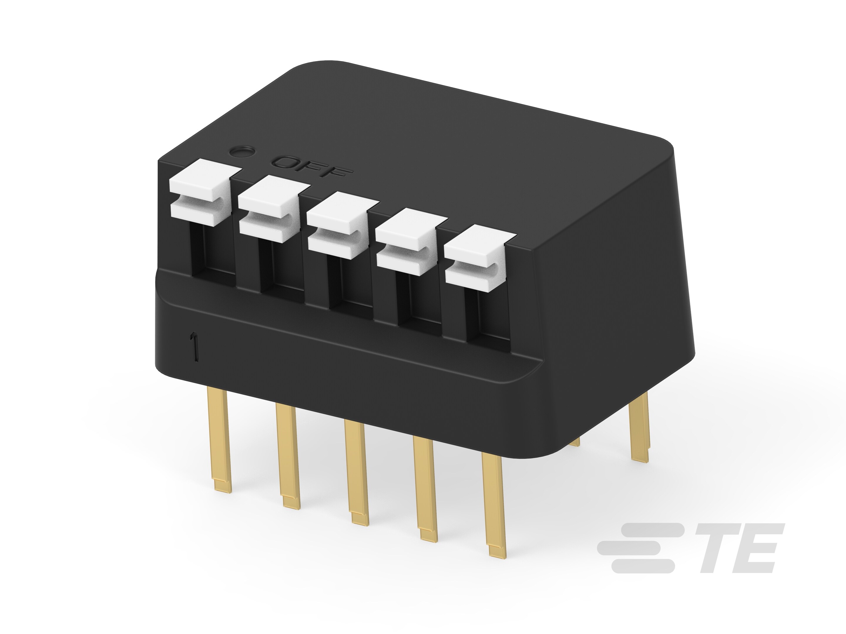 RIGHT ANGLE DIP SW 5P AU-5435802-4